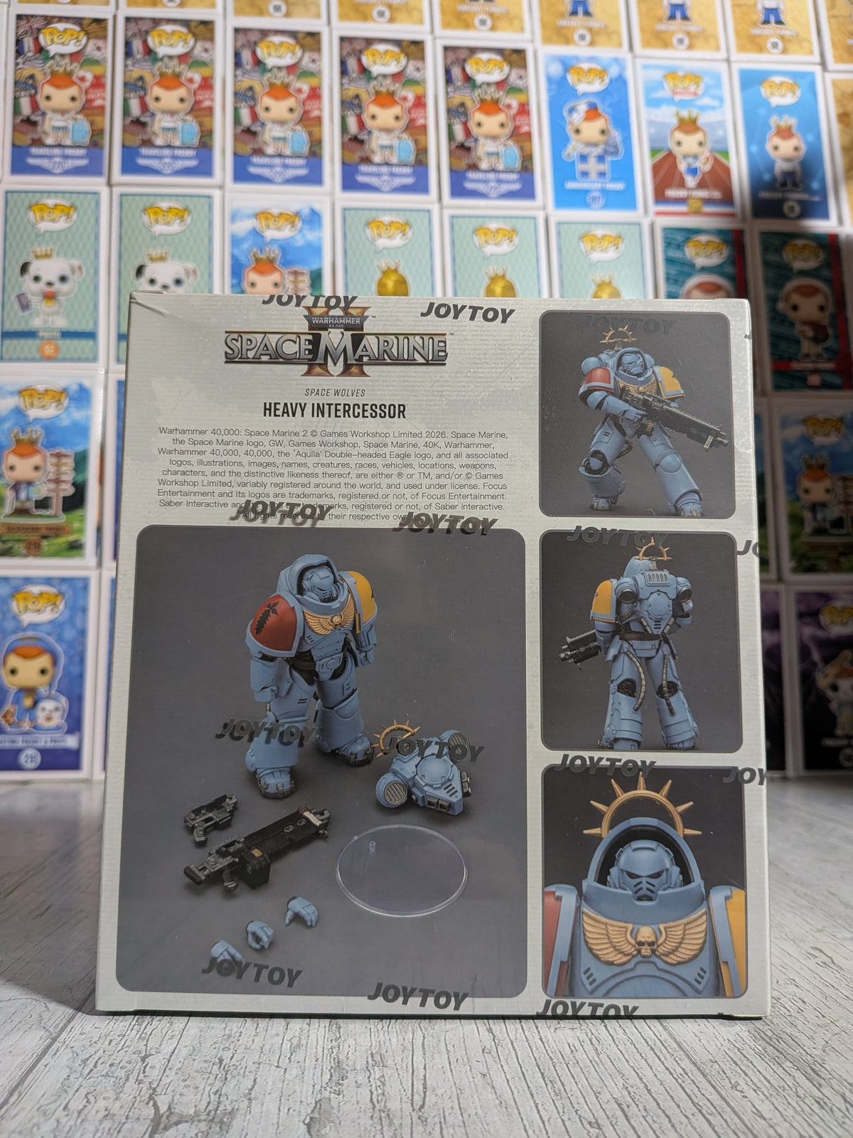 JoyToy Warhammer 40k: Space Marine 2 - Space Wolves Heavy Intercessor (12.7cm)