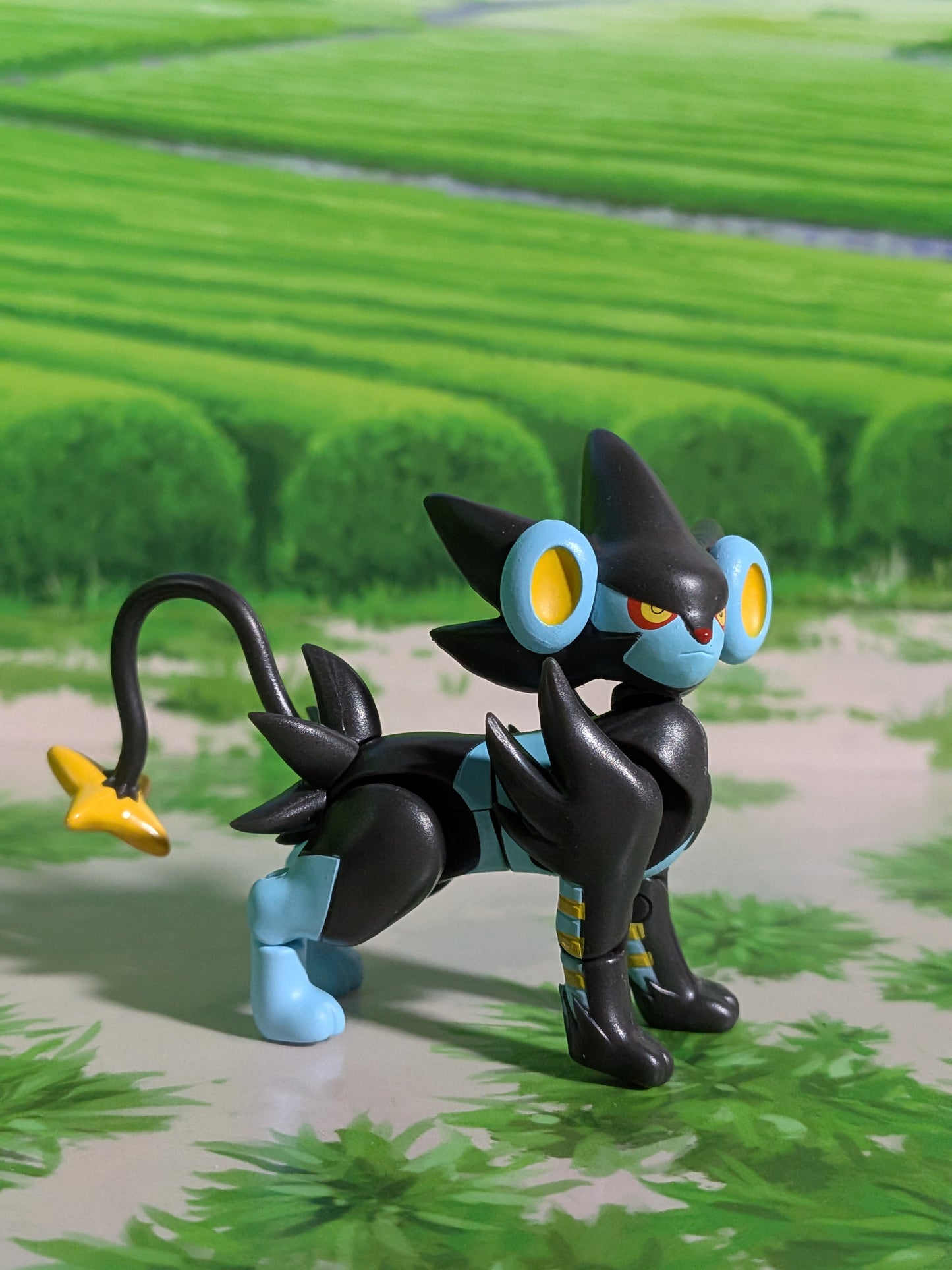 SHODO Pokémon 6 - Luxray | Luxray (Figurine + Accessoire)