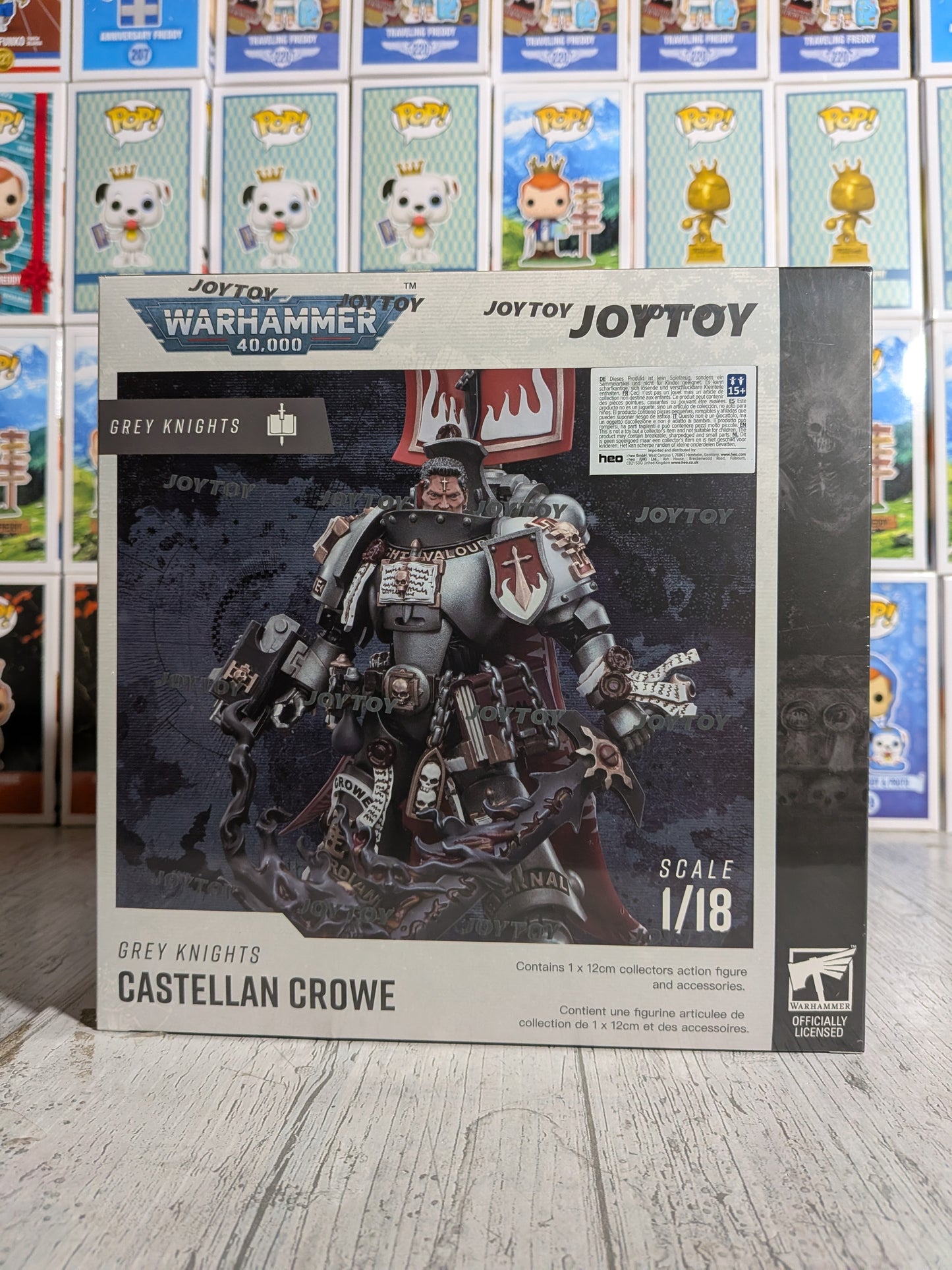 JoyToy Warhammer 40k - Grey Knights Castellan Crowe (12cm)