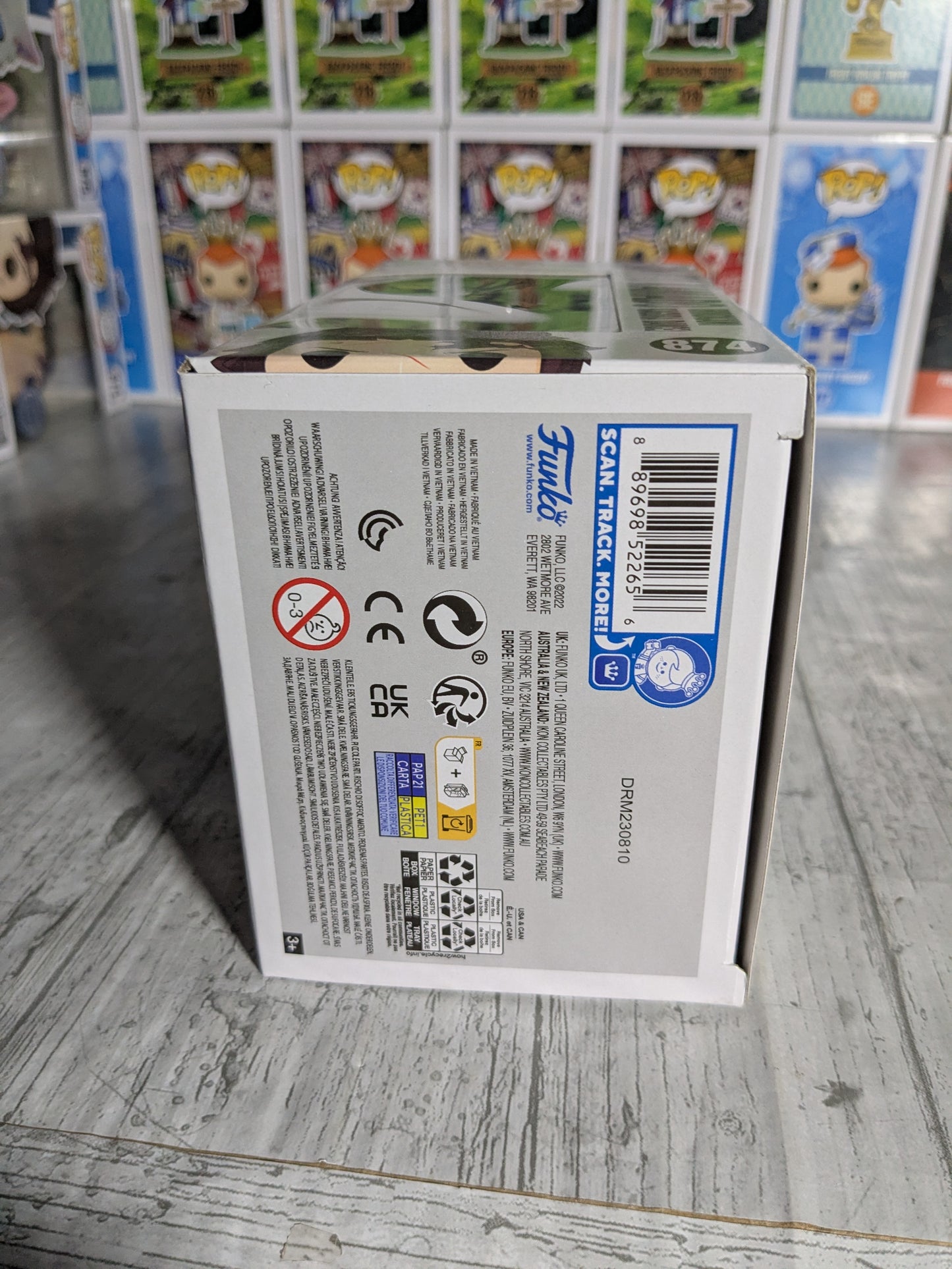 Funko pop 874 : Tanjiro Kamado (Hinokami Kagura Dance)