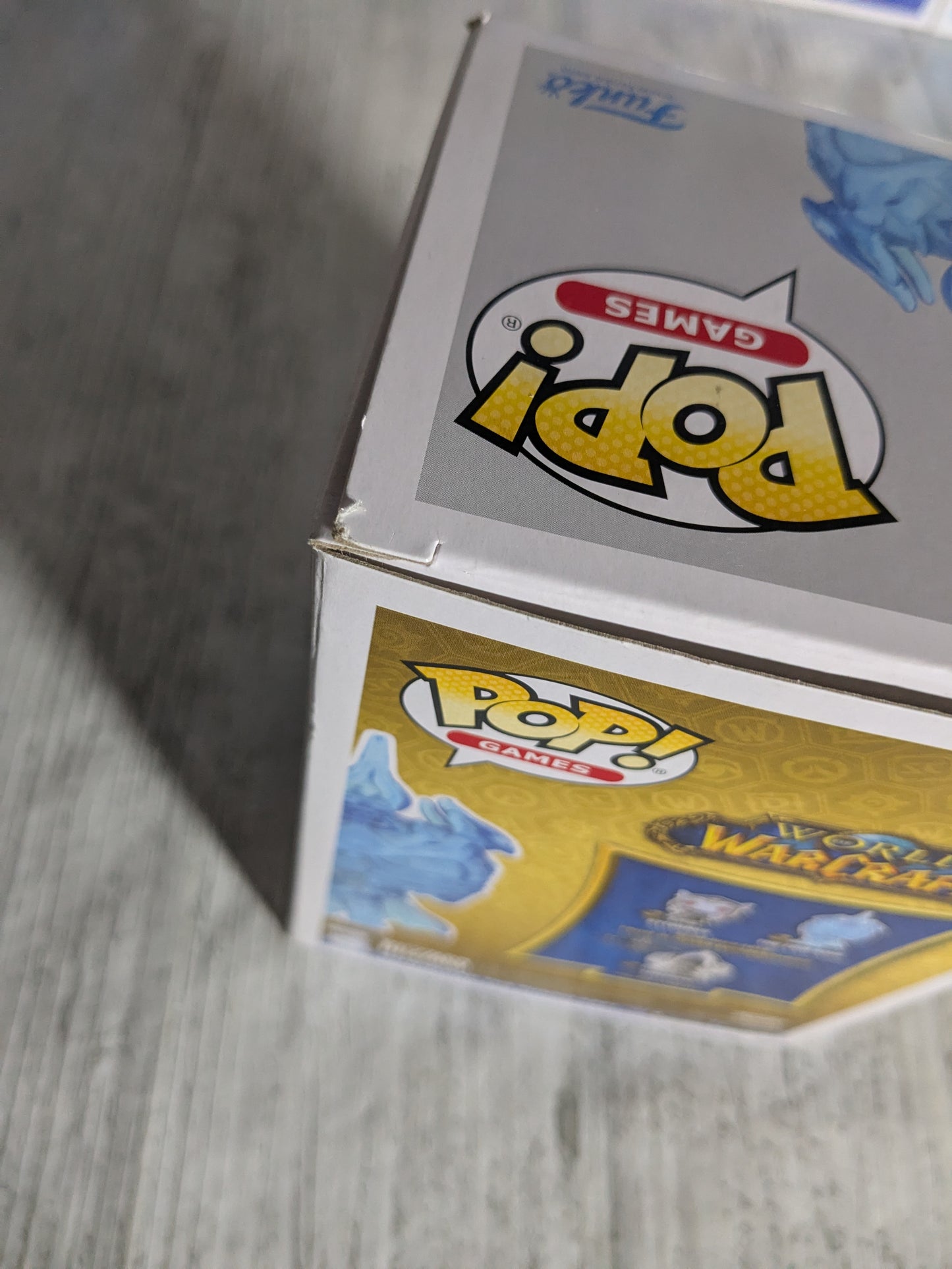 Funko pop Games World of Warcraft #991 : The Lich King (Opened/Damaged Box)