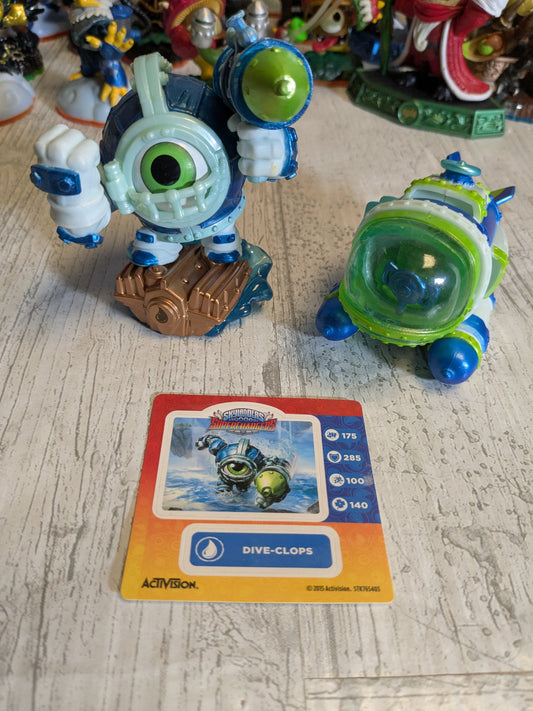 Skylanders : Dive-Clops & Dive Bomber