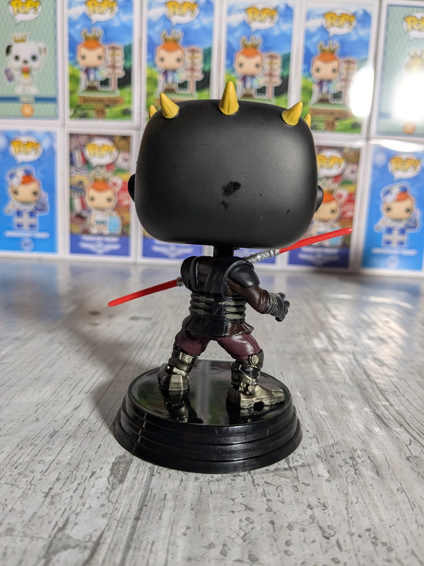 Funko pop : Darth Maul & Gar Saxon (Glow/Damaged Box/Opened)