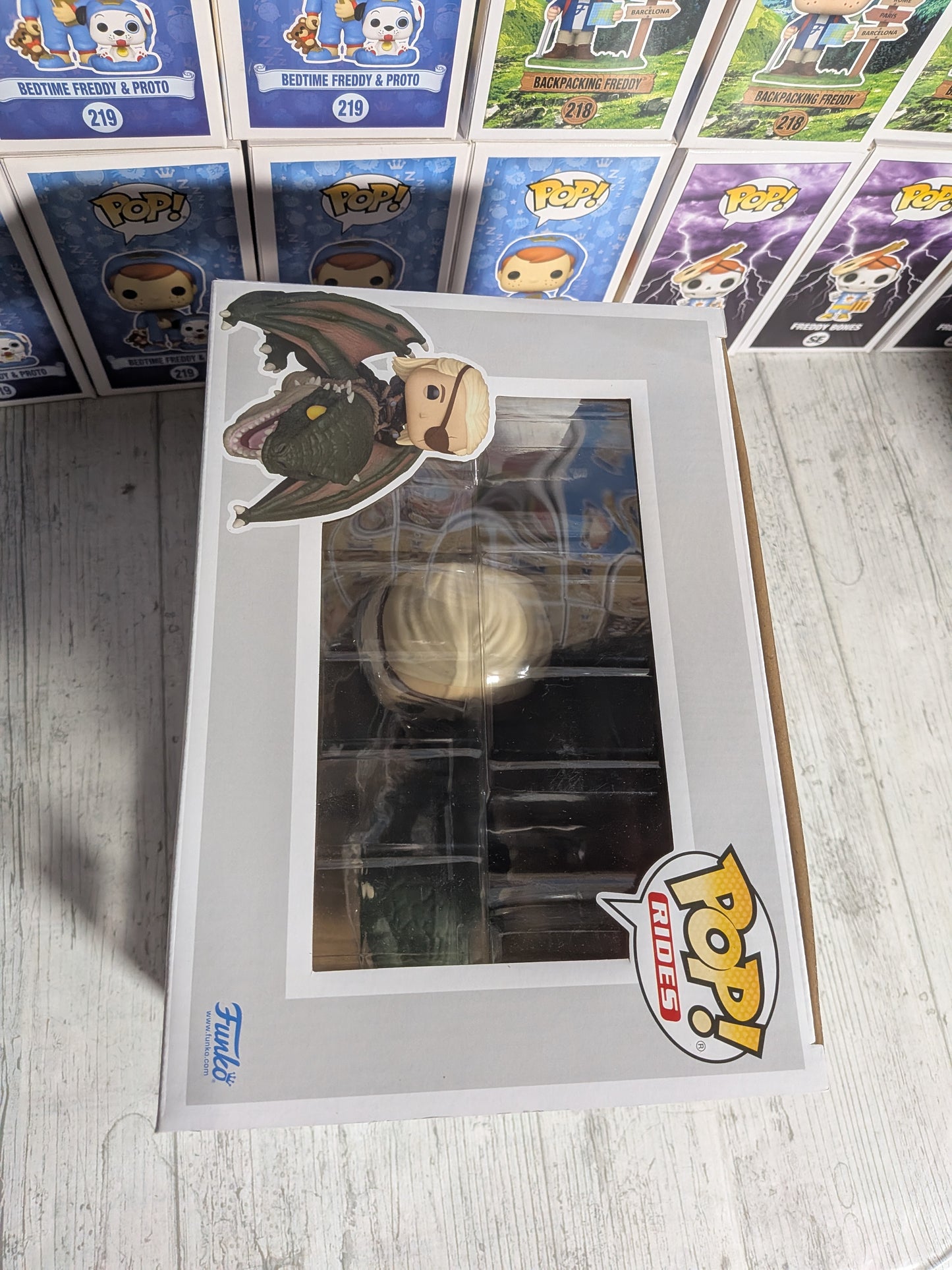 Funko Pop Rides Television #136 - Aemond Targaryen with Vhagar