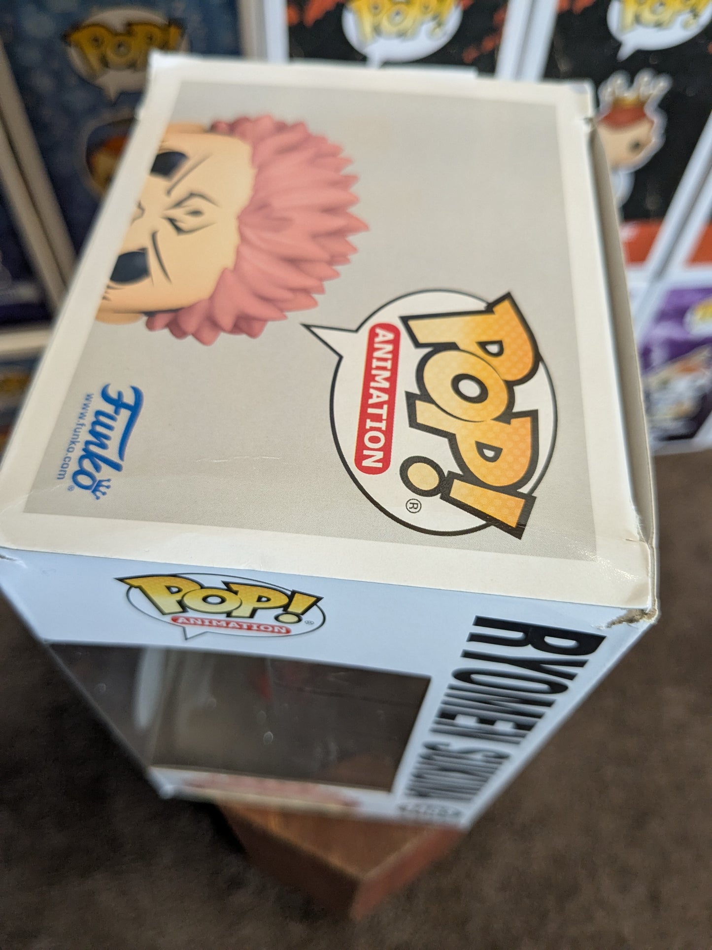 Funko pop 1483 : Ryomen Sukuna Tearing Shirt (Destroyed Box/Opened)