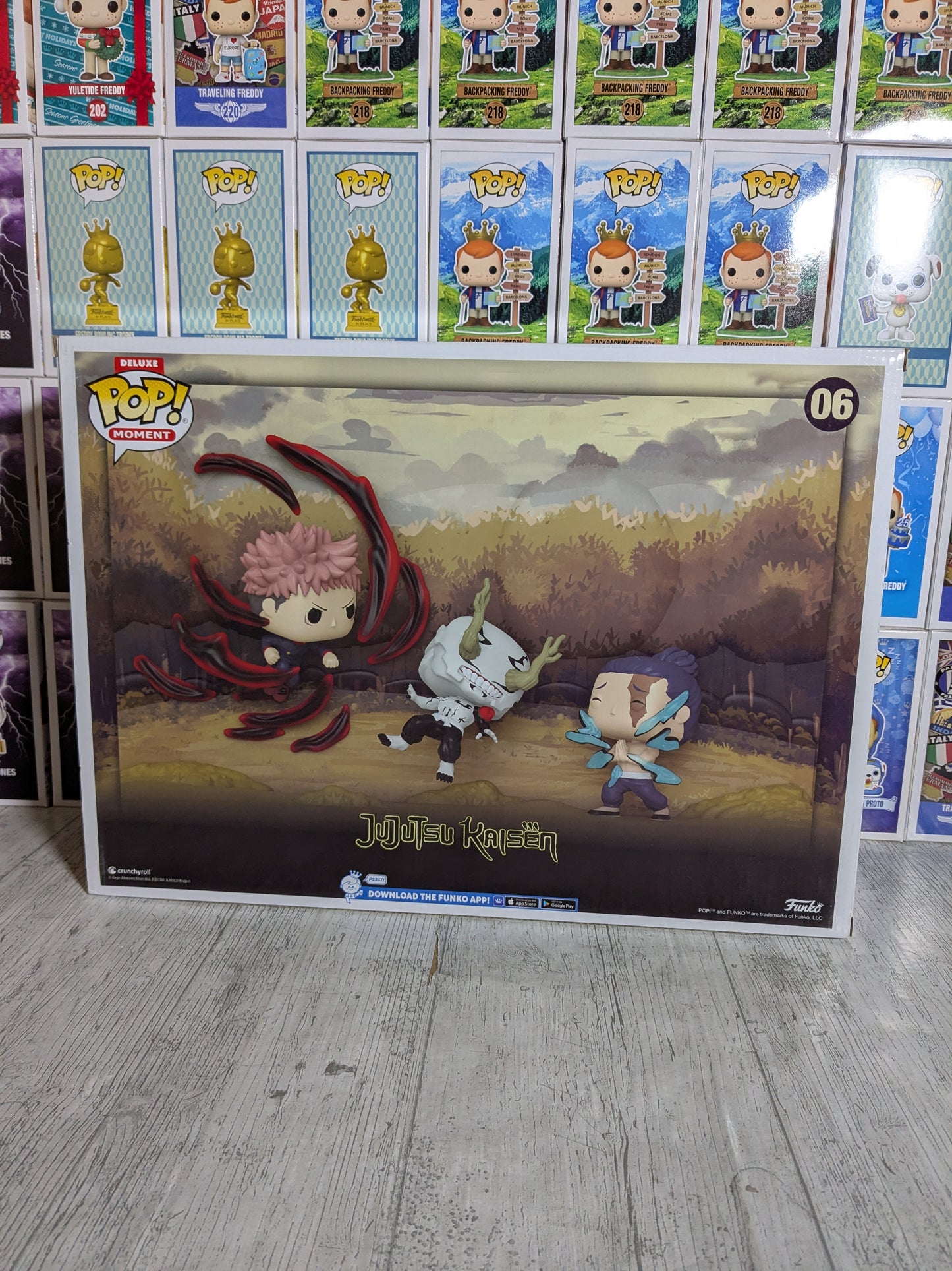 Funko pop Deluxe Moment Jujutsu Kaisen #06 - Yuji Itadori/ Aoi Todo / Hanami