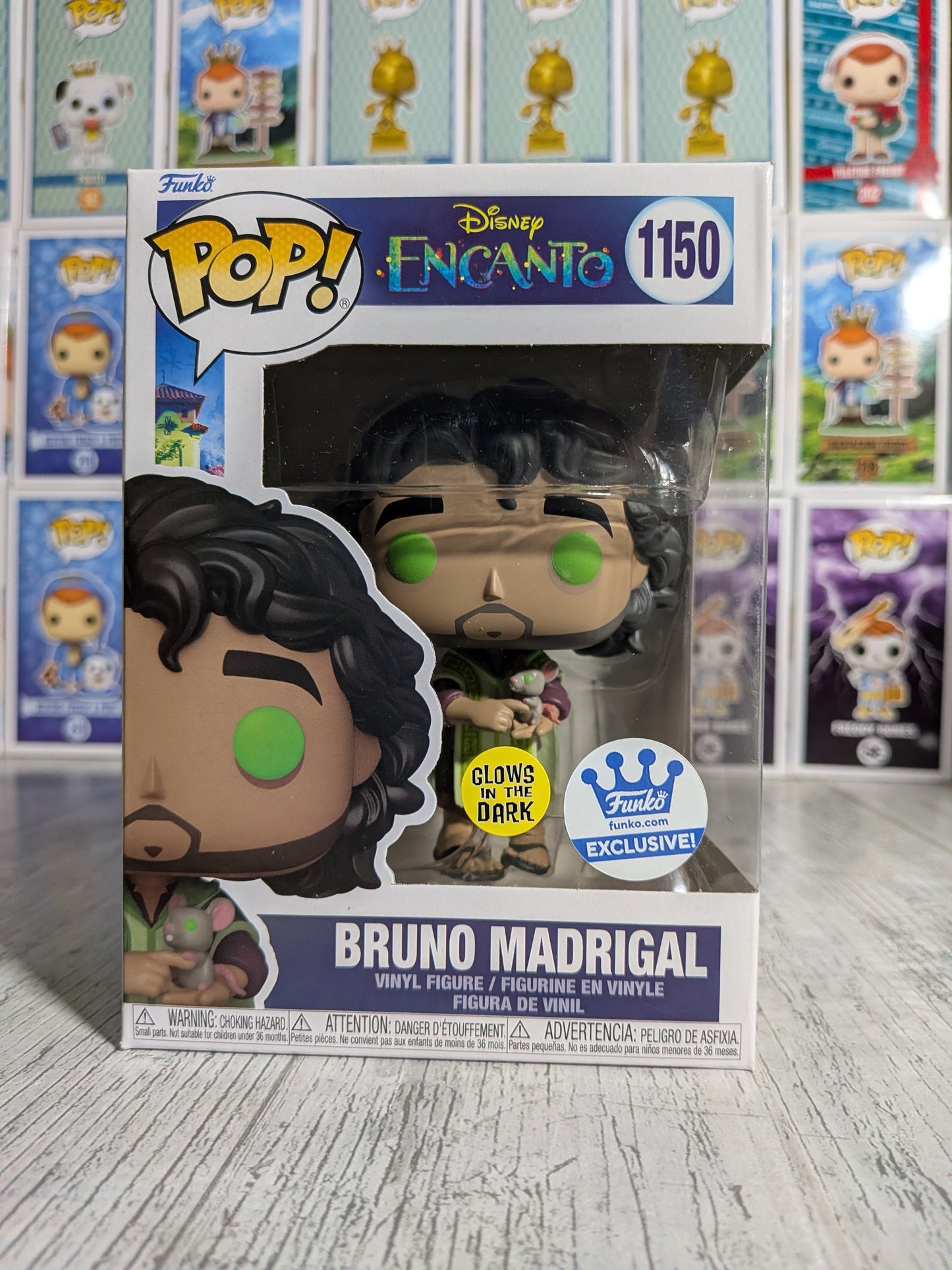 Funko Pop Disney #1150 - Bruno Madrigal (Glow)