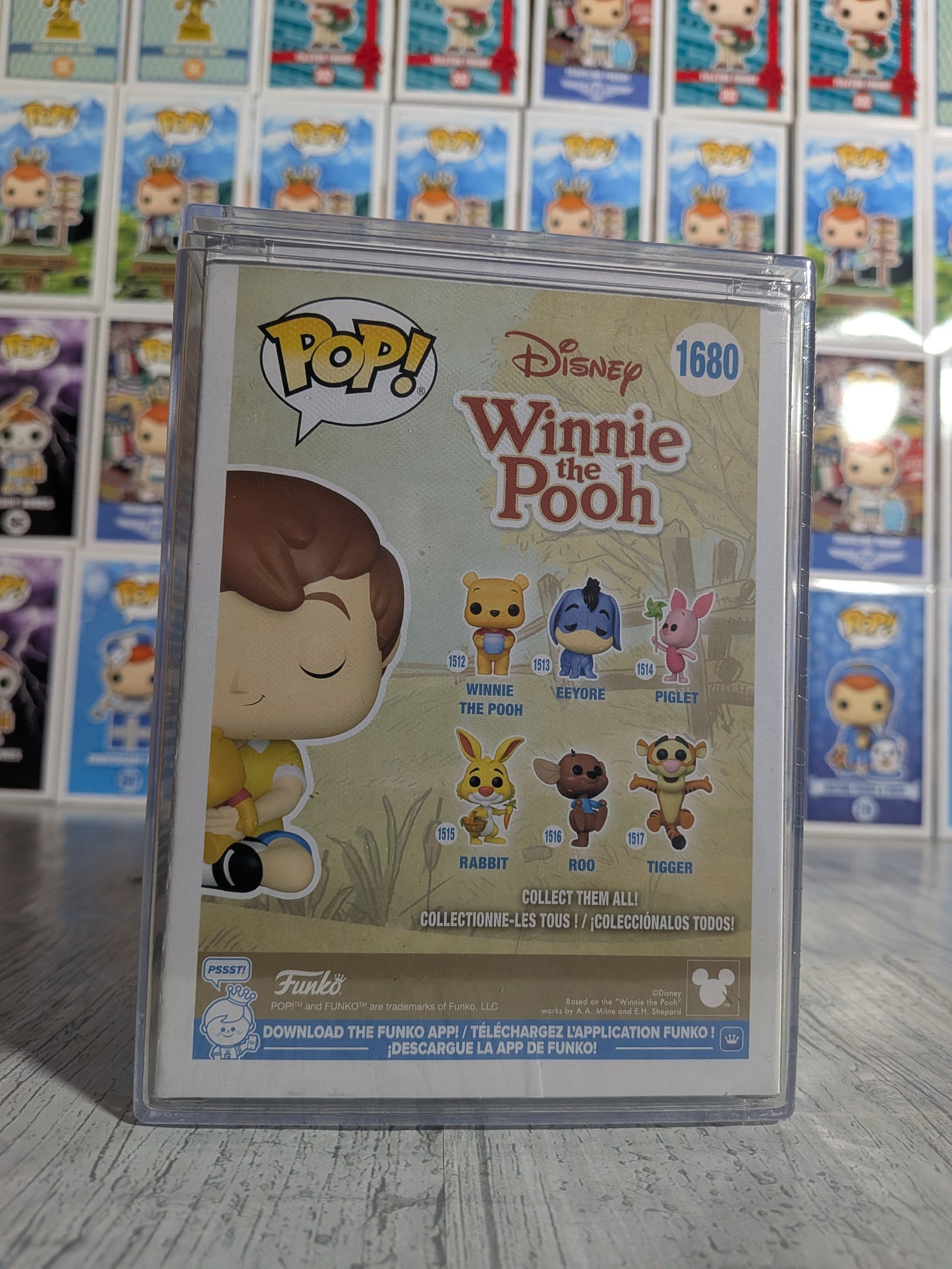 Funko pop Disney #1680 - Christopher Robin with Pooh (1200PCS)