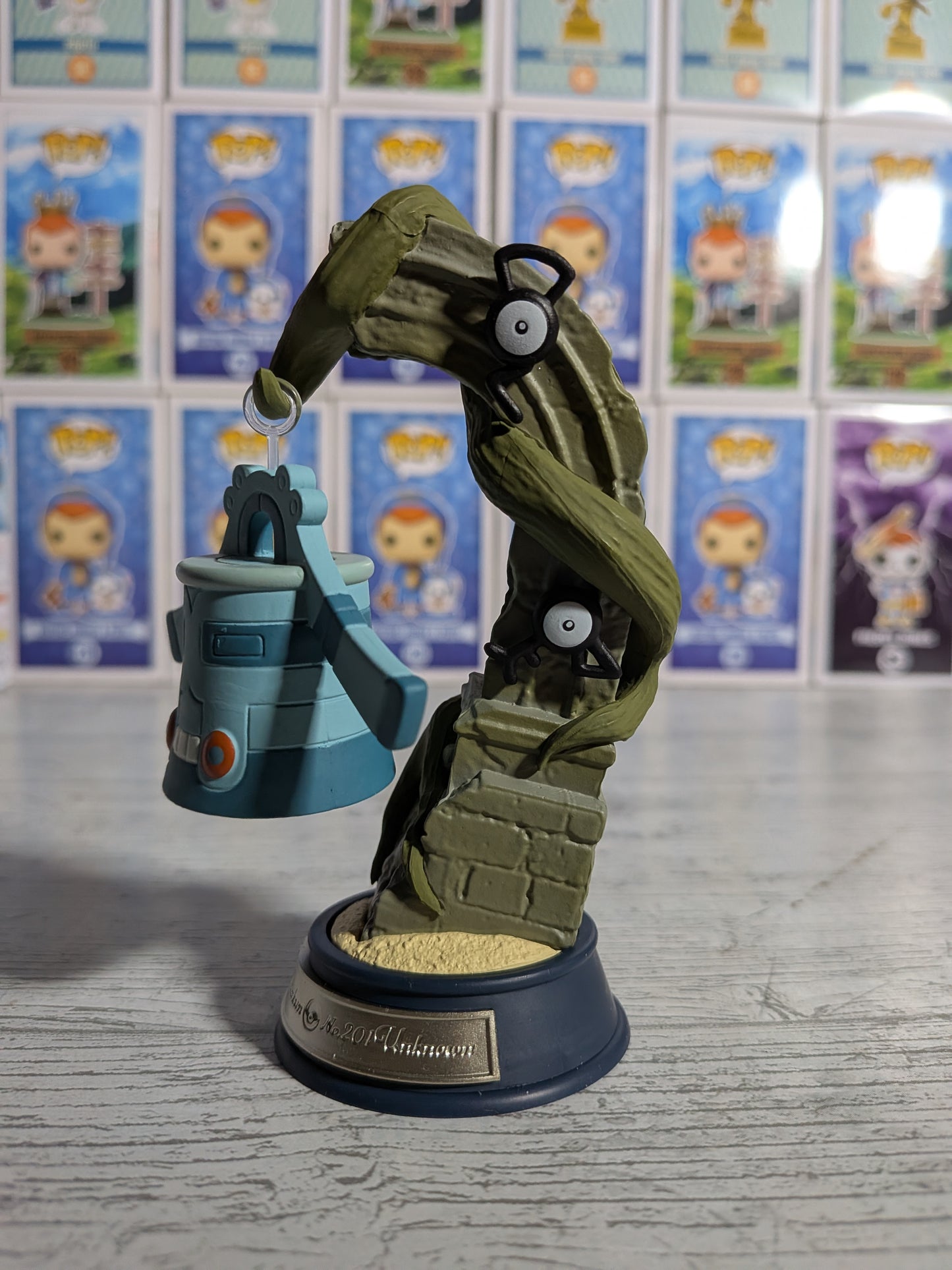 Re-Ment Pokémon - Archéodong / Bronzong - Swing Vignette 2