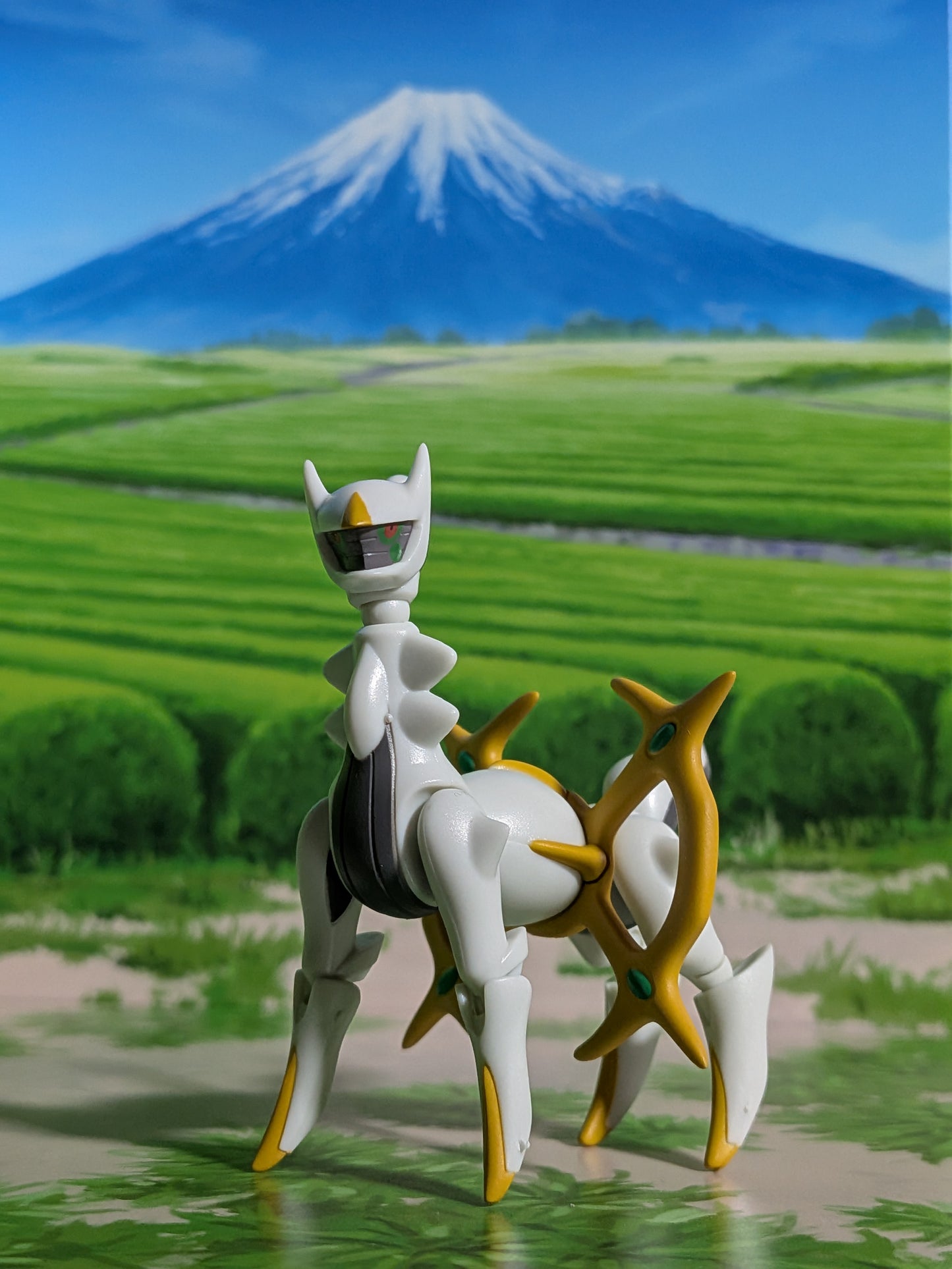 SHODO Pokémon 7 - Arceus | Arceus (Figurine articulée + Accessoire)