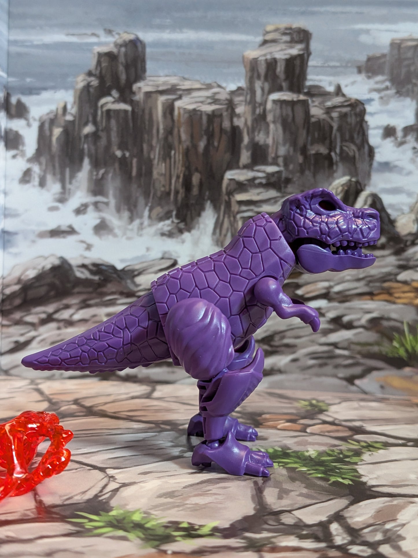 Blokees - Transformers Defender Version 06 - BW-Megatron-T. rex (~4-6cm)