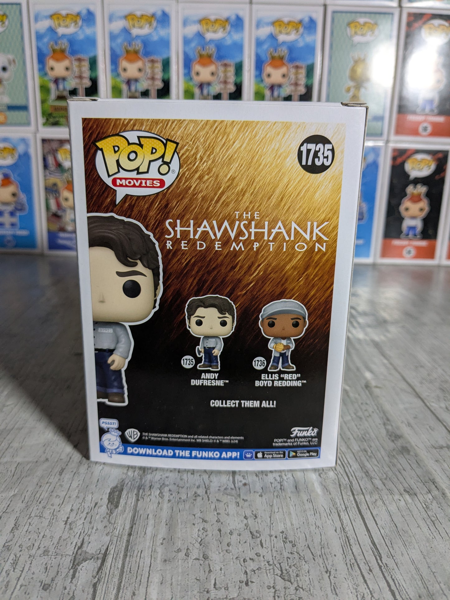 Funko pop The Shawshank Redemption #1735 - Andy Dufresne