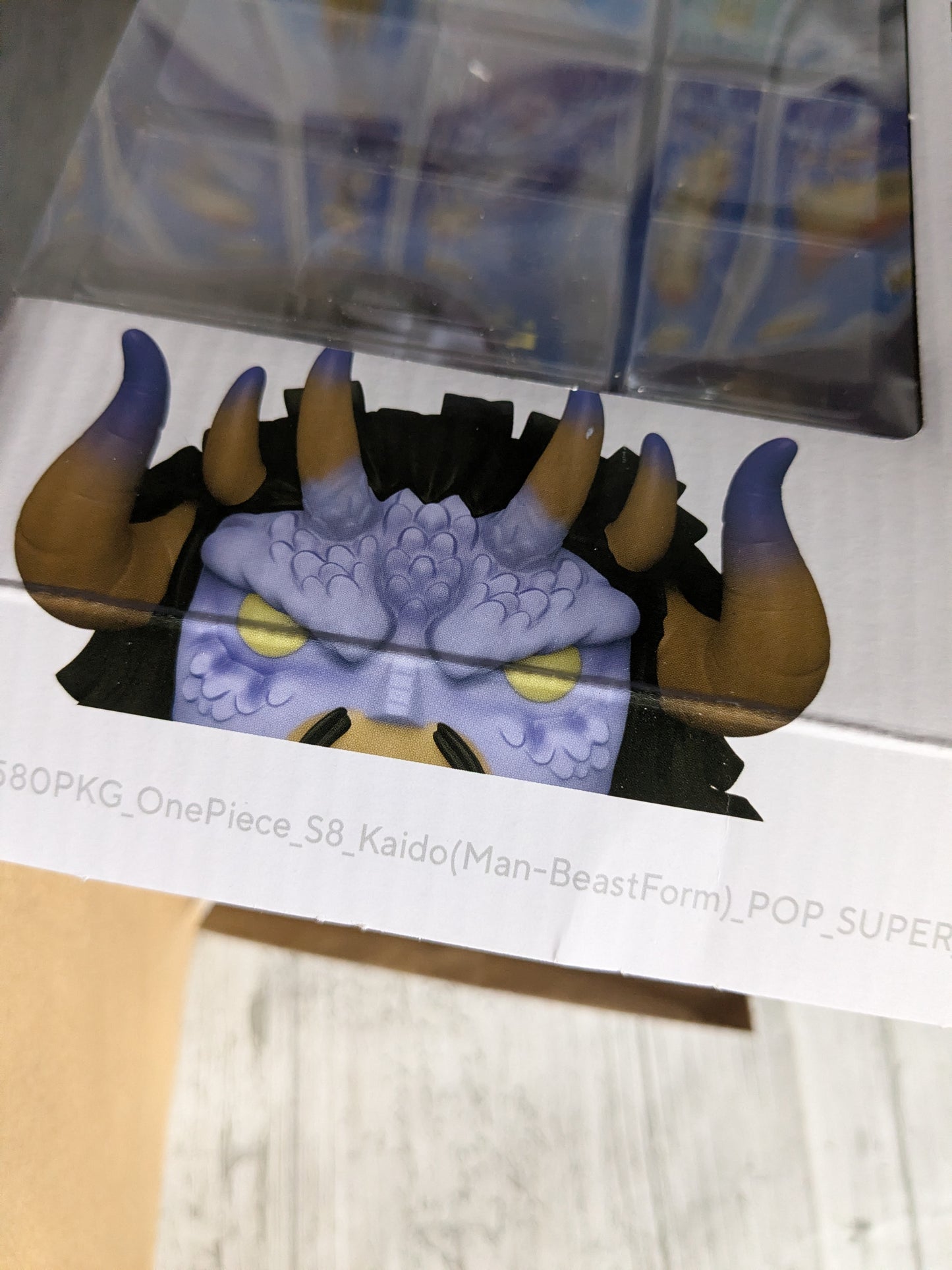 Funko pop 1624 : Hybrid Kaido (Opened/Damaged Box)