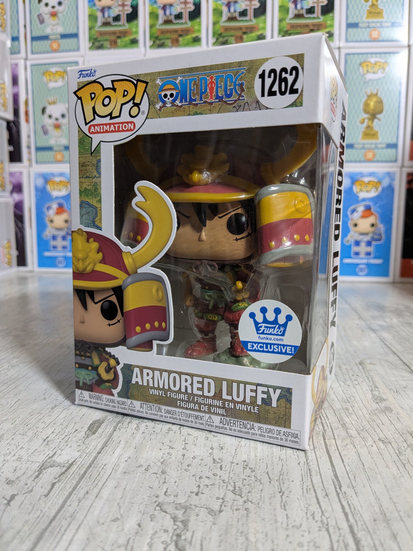 Funko pop 1262 : Armored Luffy (Opened)