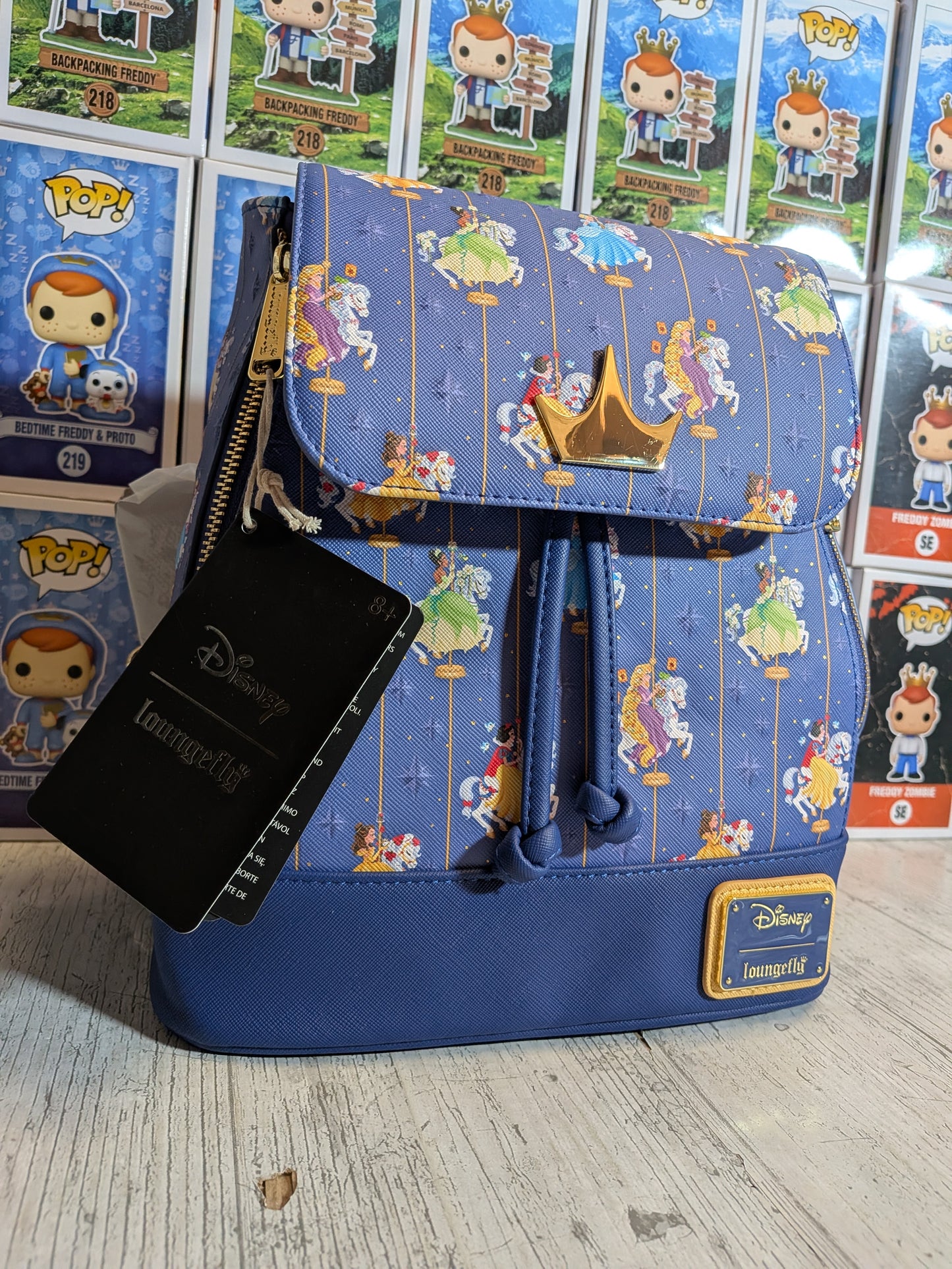Loungefly - Disney Prinzessinnen Karussell - Mini-Rucksack