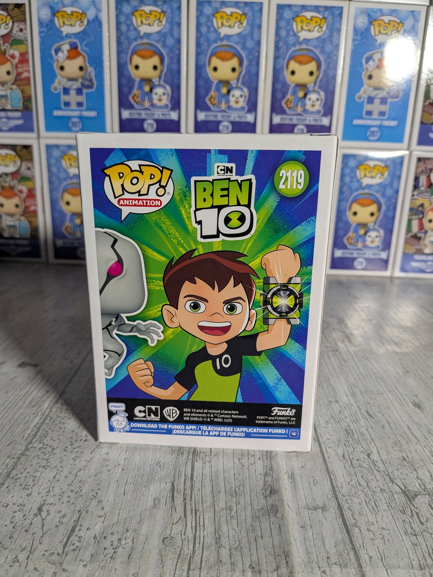 Funko pop Ben 10 #2119 - Ghostfreak (FC2025)