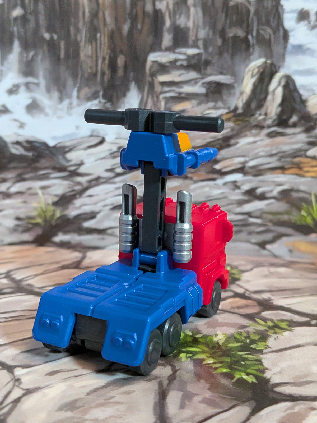 Blokees - Transformers Galaxy Shining (DV01) - Optimus Prime Vehicle (~4-6cm)