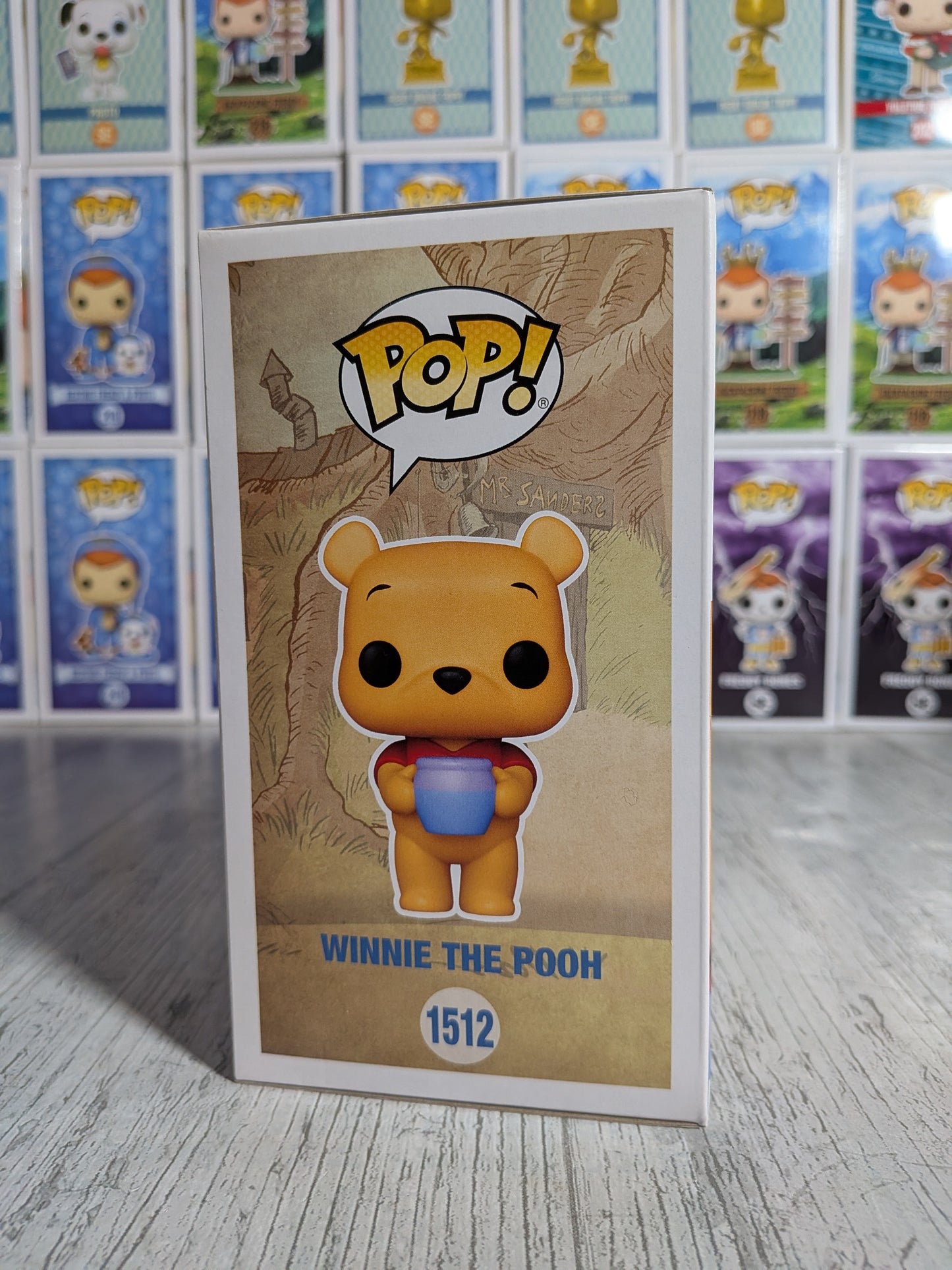 Funko pop Disney Winnie the Pooh #1512 - Winnie the Pooh (5000 pezzi/scatola floccata/danneggiata)