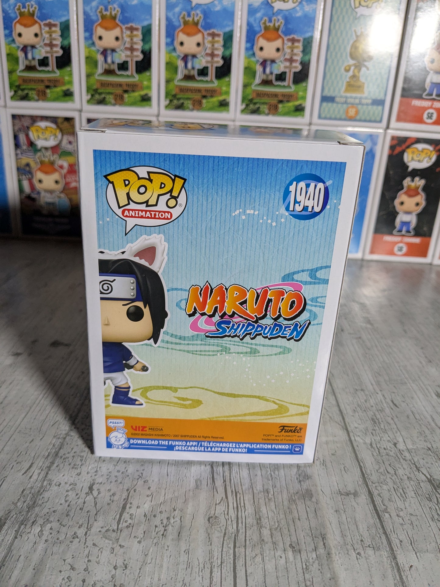 Funko pop Naruto Shippuden #1940 - Sasuke Uchiha Sasuke's Paw Encyclopedia (WC2025)