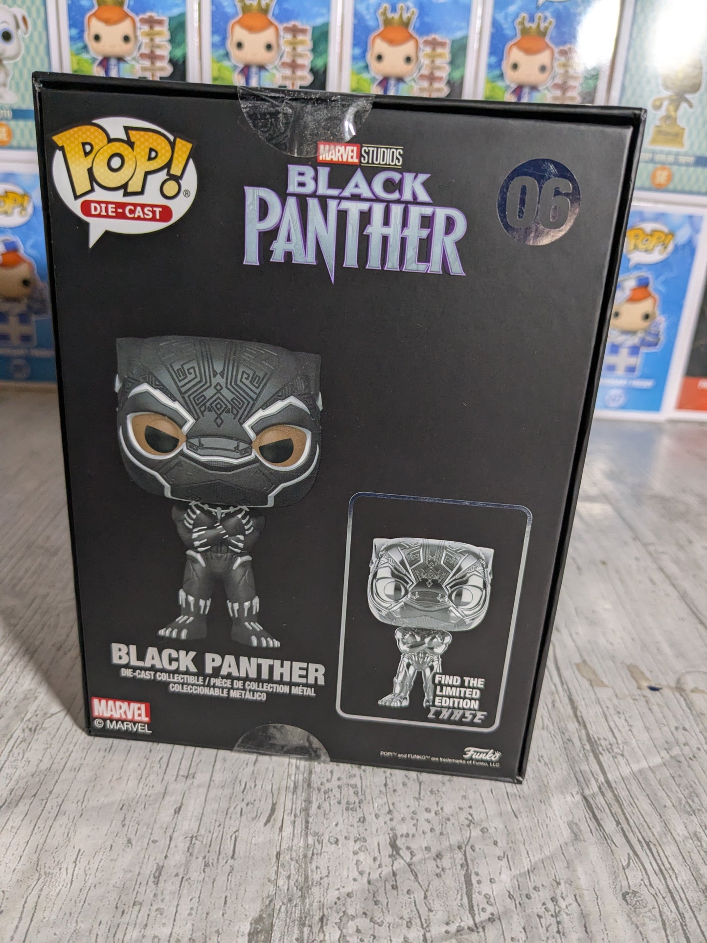 Funko pop 06 - Black Panther Die-Cast