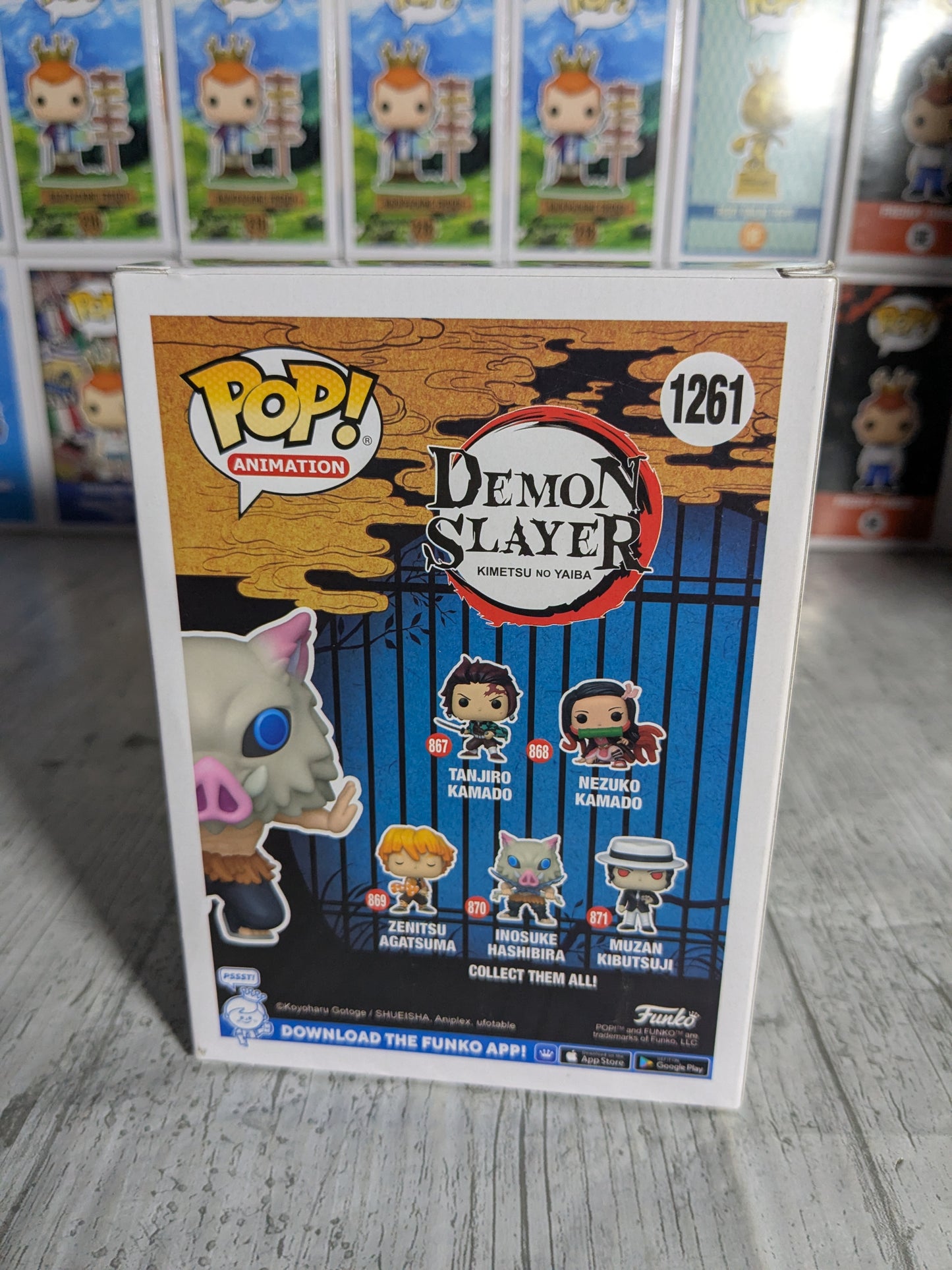 Funko pop 1261 : Inosuke Hashibira
