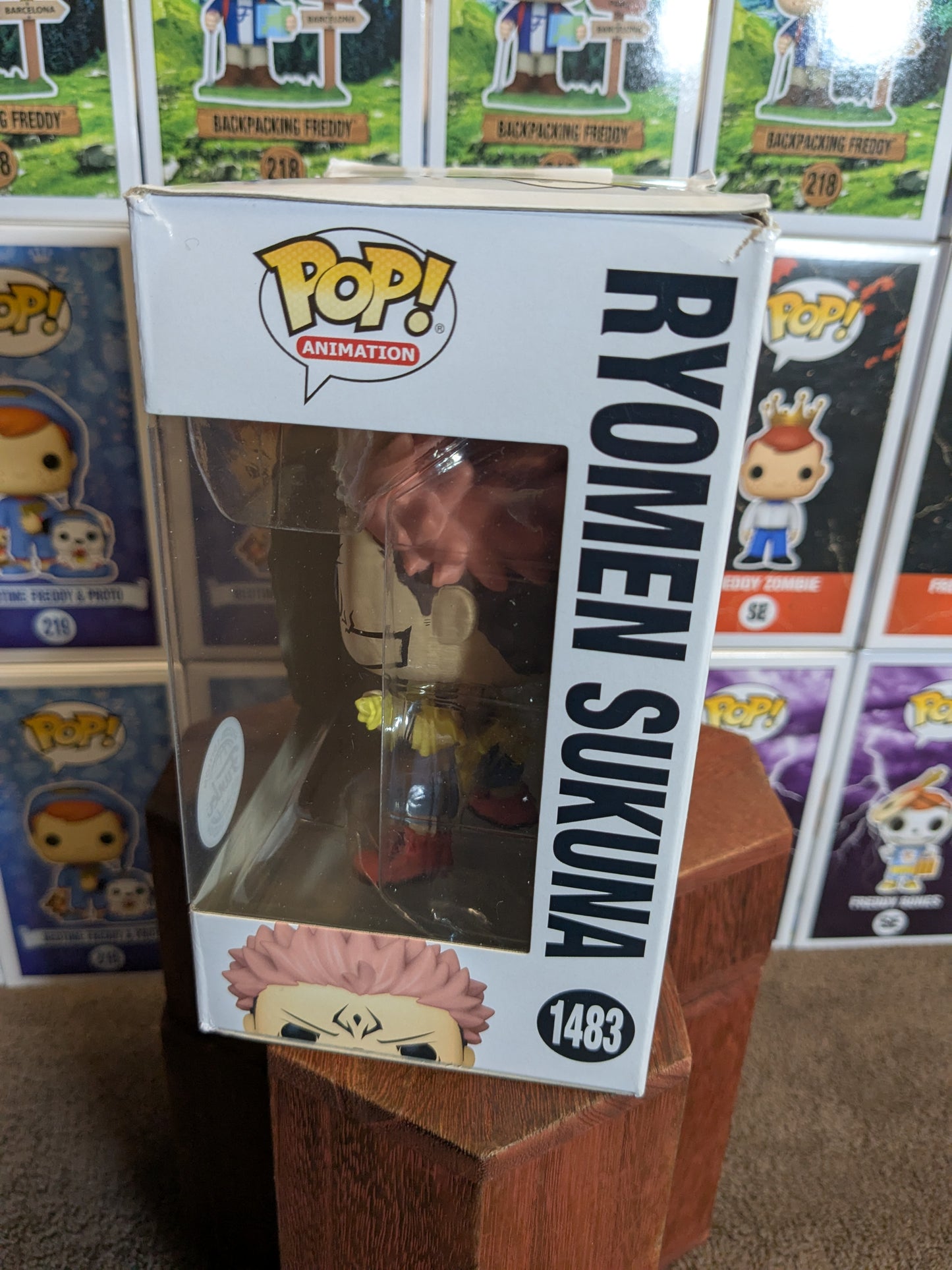 Funko pop 1483 : Ryomen Sukuna Tearing Shirt (Destroyed Box/Opened)