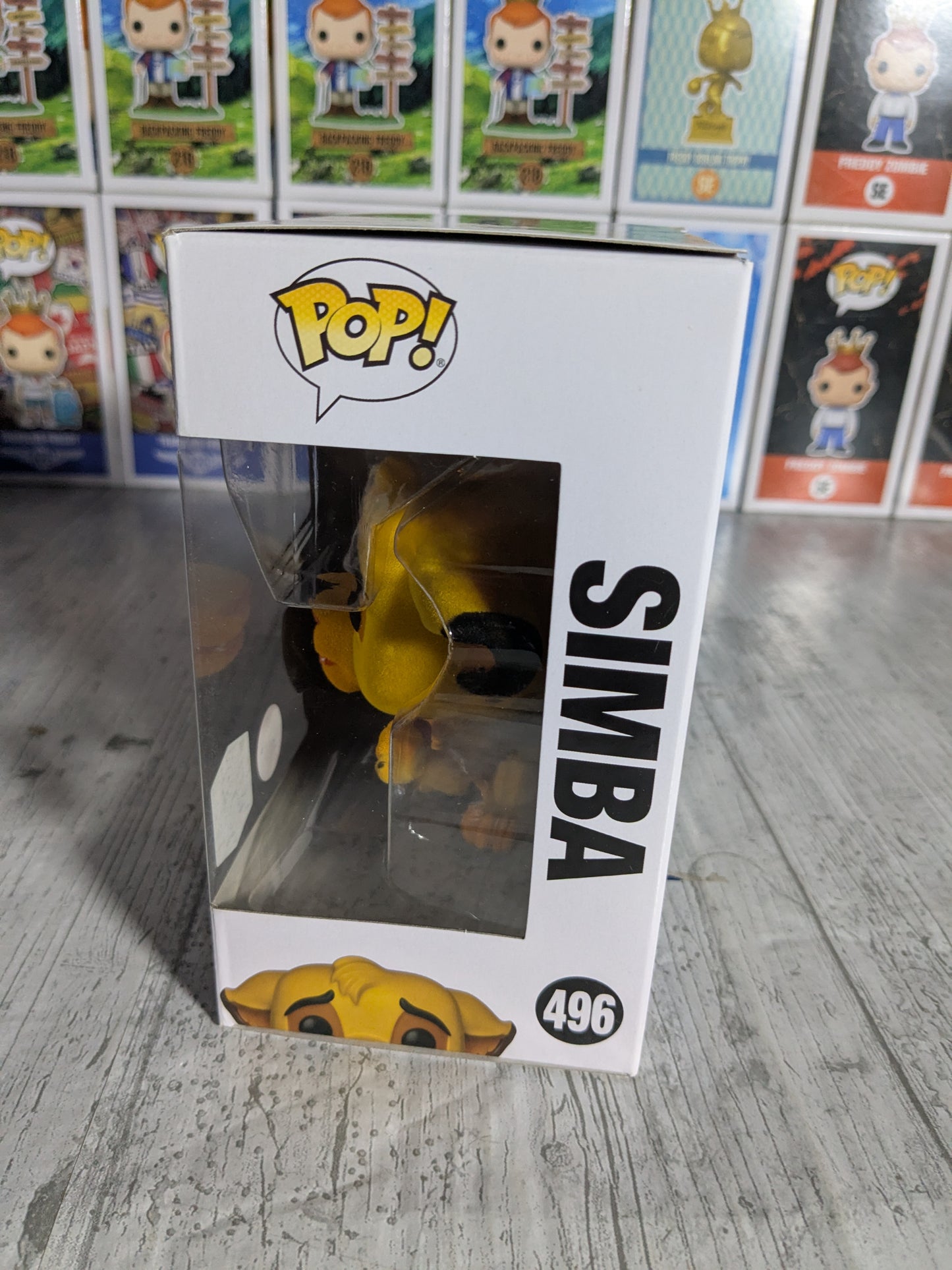 Funko pop 496 : Simba (Flocked/HQE)