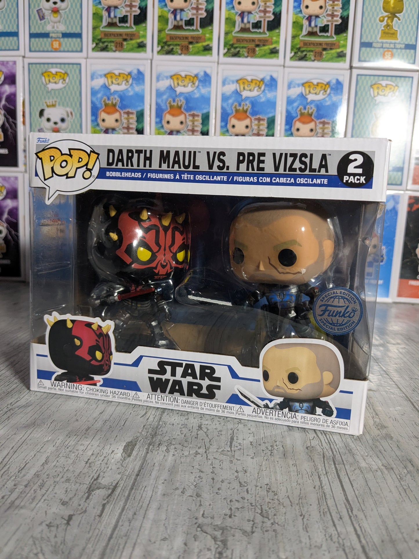 Funko-Pop: Darth Maul gegen Pre Vizsla