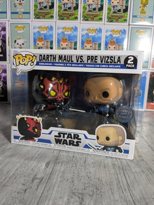 Funko pop : Darth Maul vs Pre Vizsla