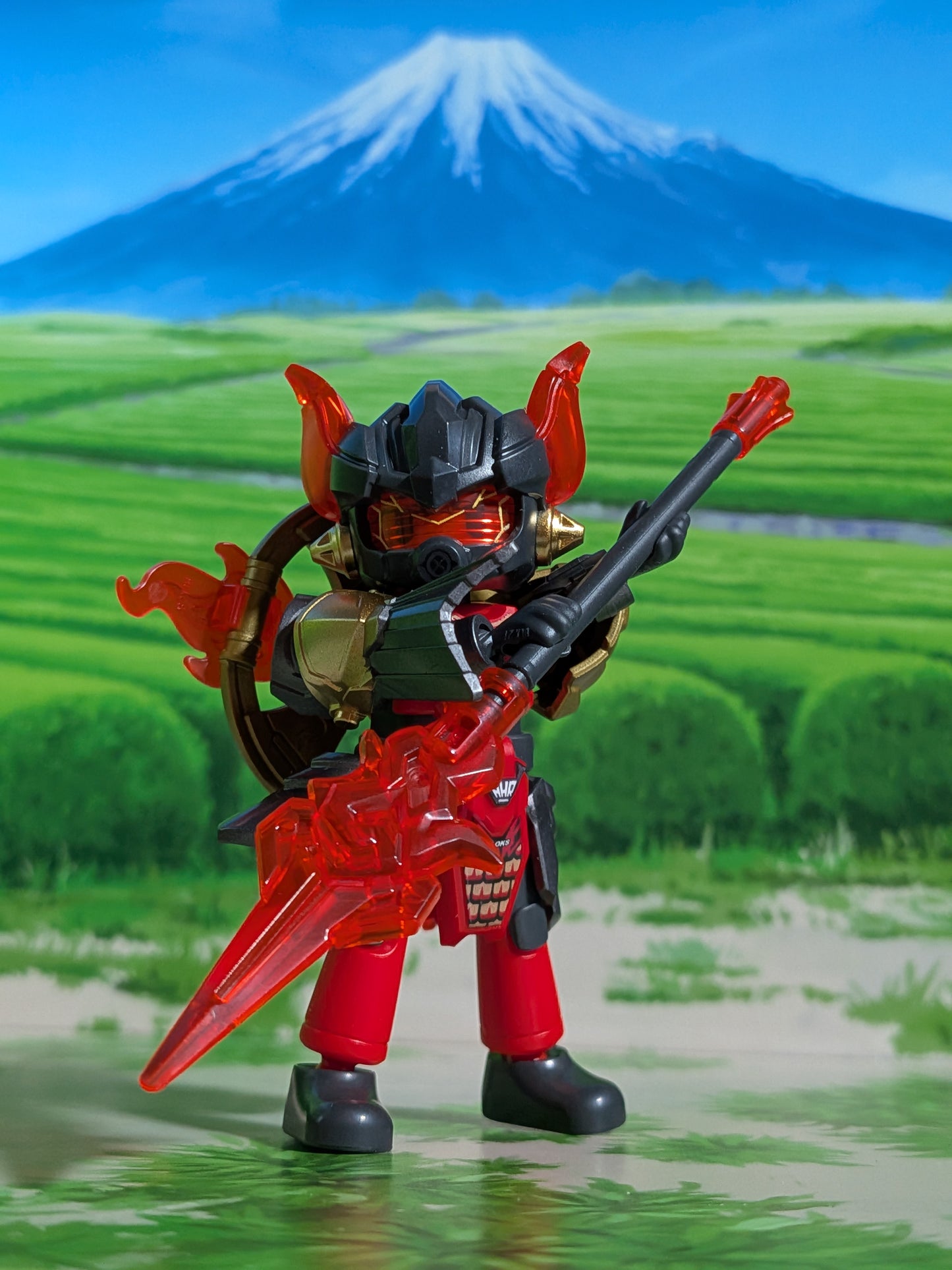 Blokees - Hero Infinity Warrior Version 06 - Red Boy (Battle Suit) (~10cm)