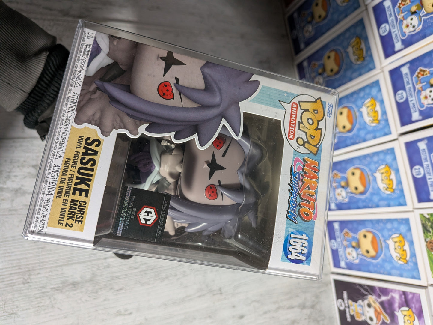 Funko Pop Naruto Shippuden #1664 - Sasuke Fluchmal 2 (CCE)