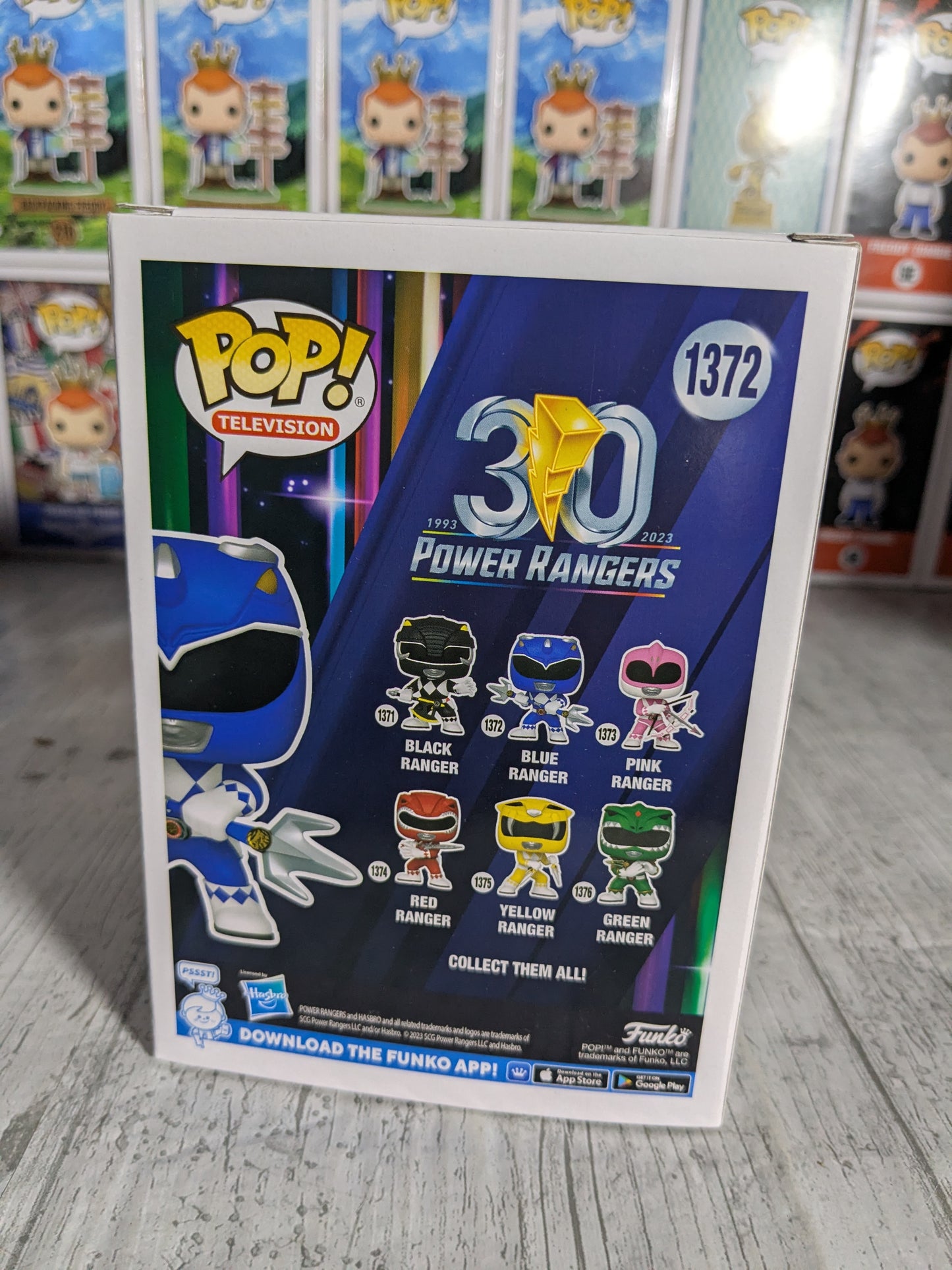 Funko pop 1372 : Blue Ranger