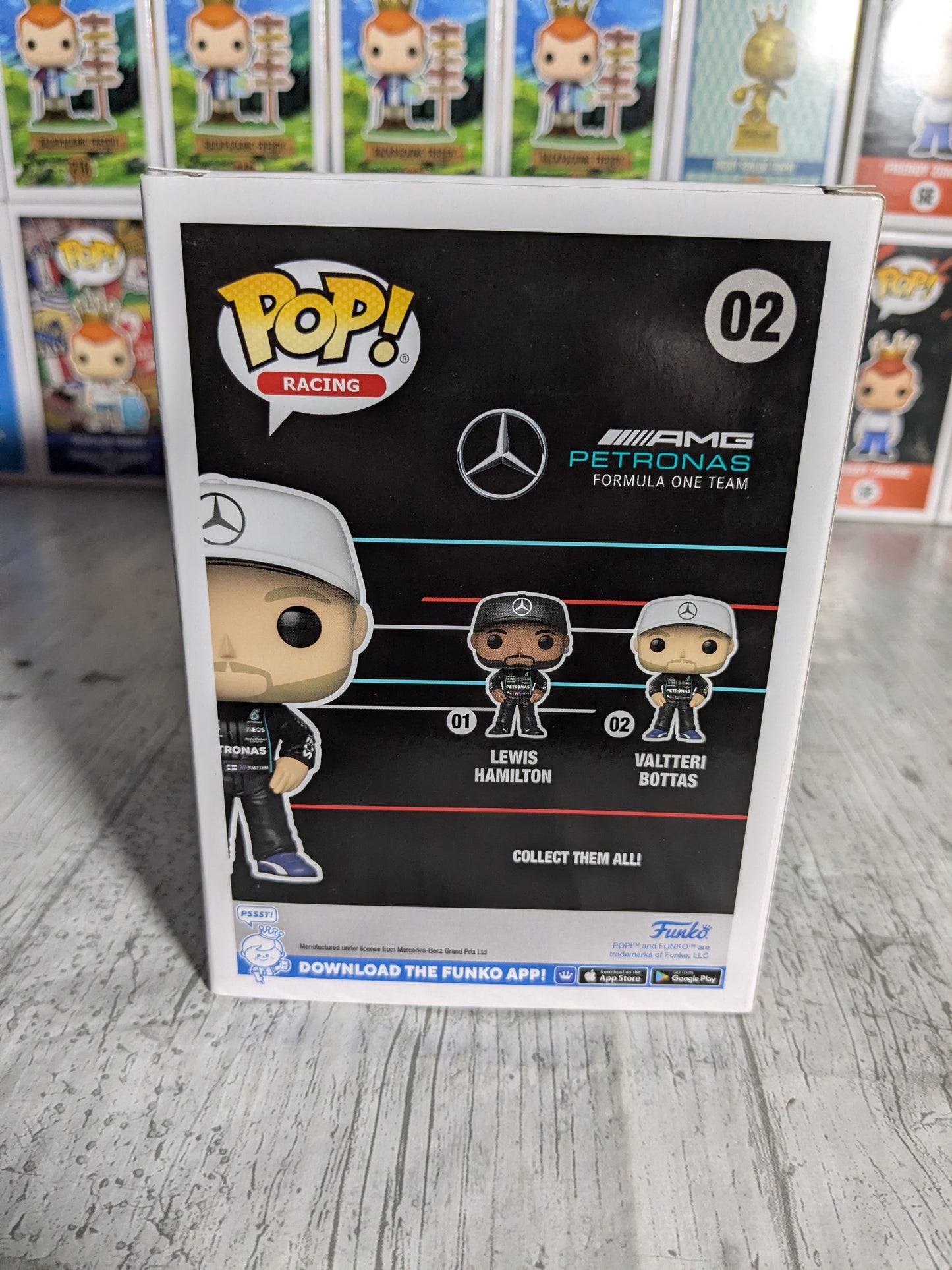 Funko pop 02 : Valtteri Bottas