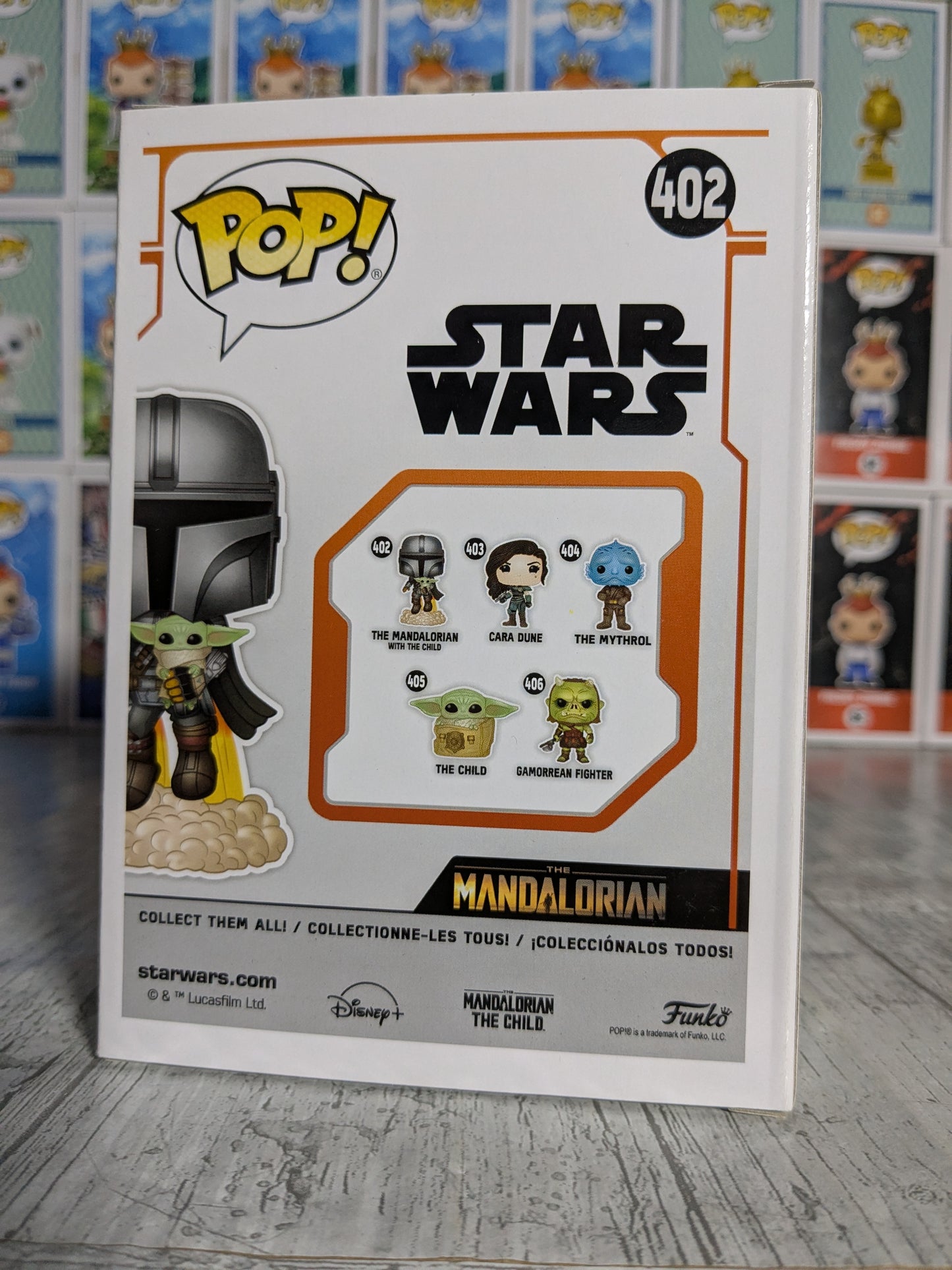 Funko pop 402 : The Mandalorian with the child