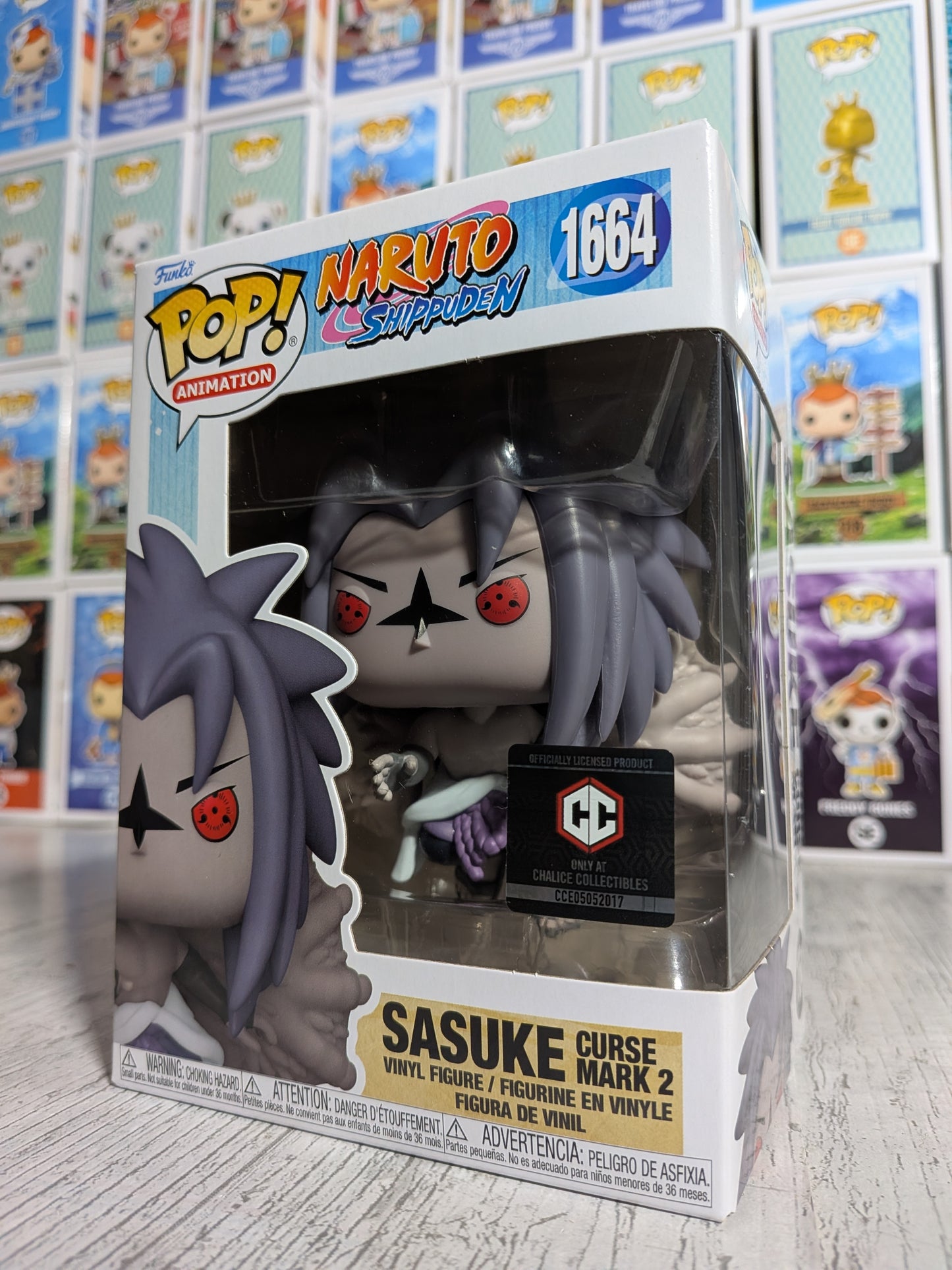 Funko Pop Naruto Shippuden #1664 - Sasuke Fluchmal 2 (CCE)