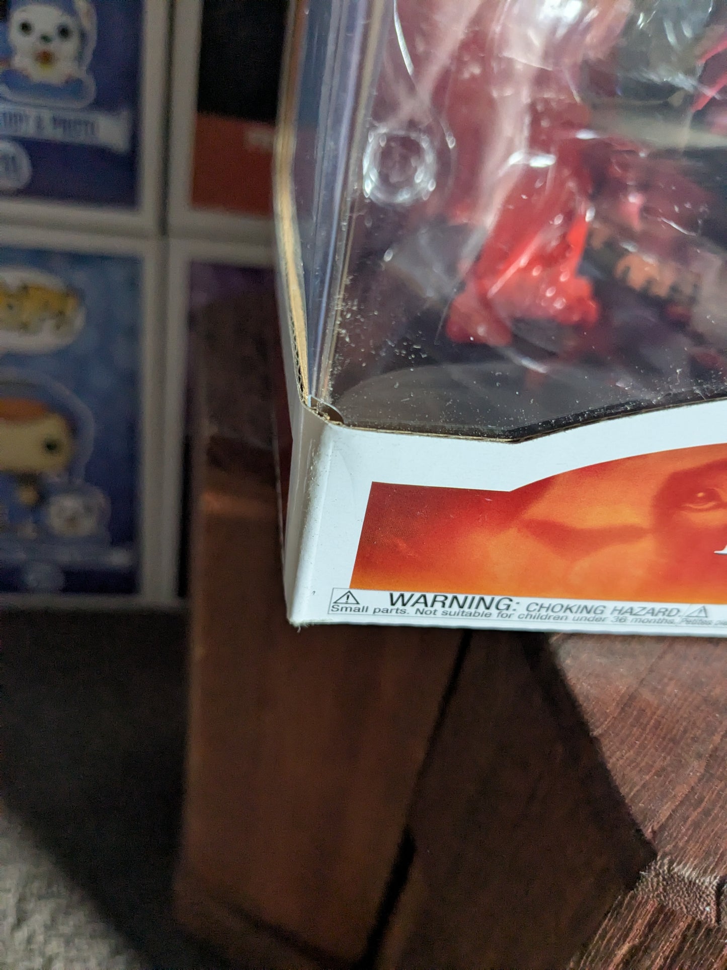 Funko pop 544 : Scar with Flames (Chase / Destroyed Box/ Plastic)