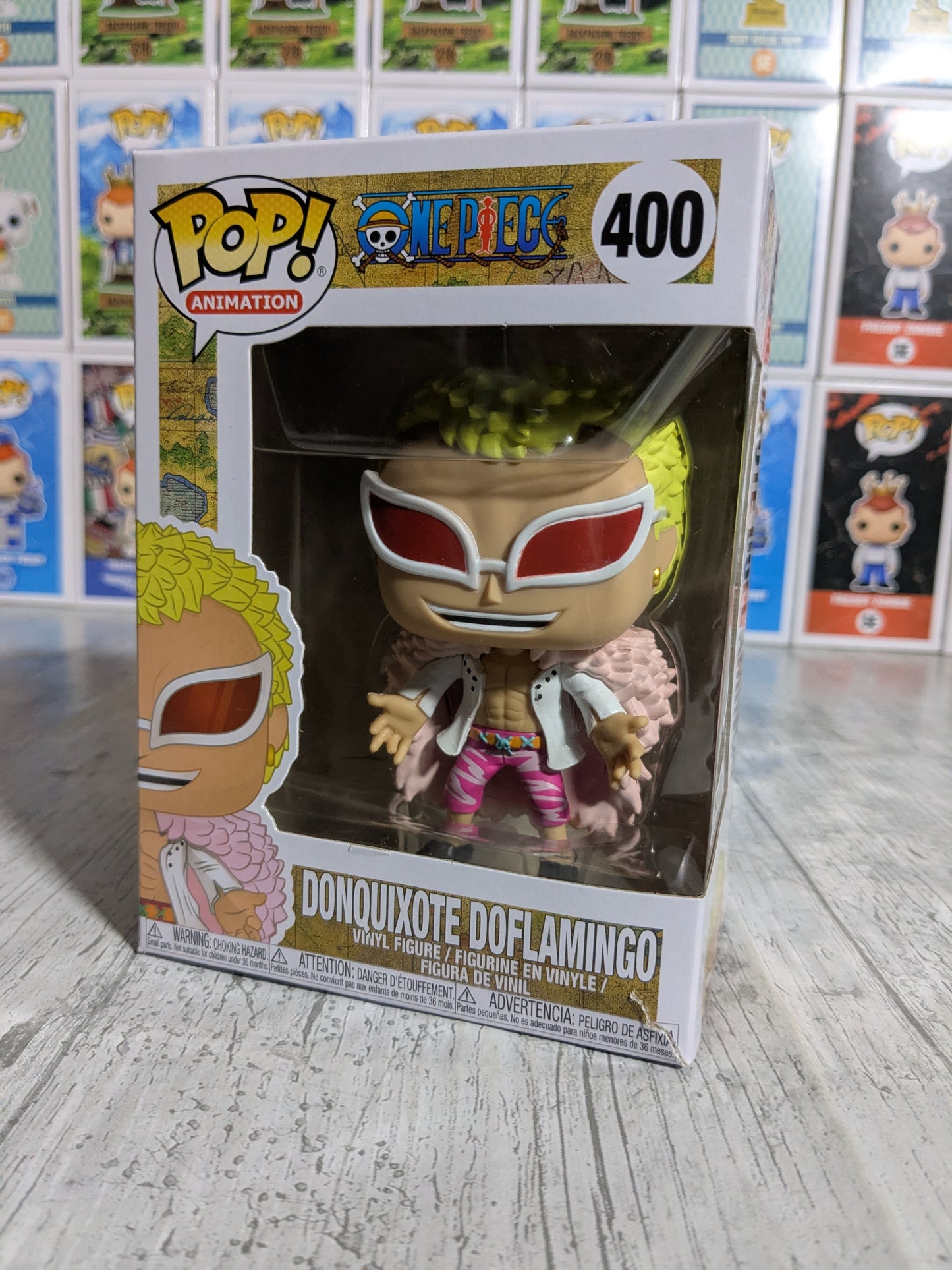 Funko pop 400 : Donquixote Doflamingo (Opened/Damaged Box)