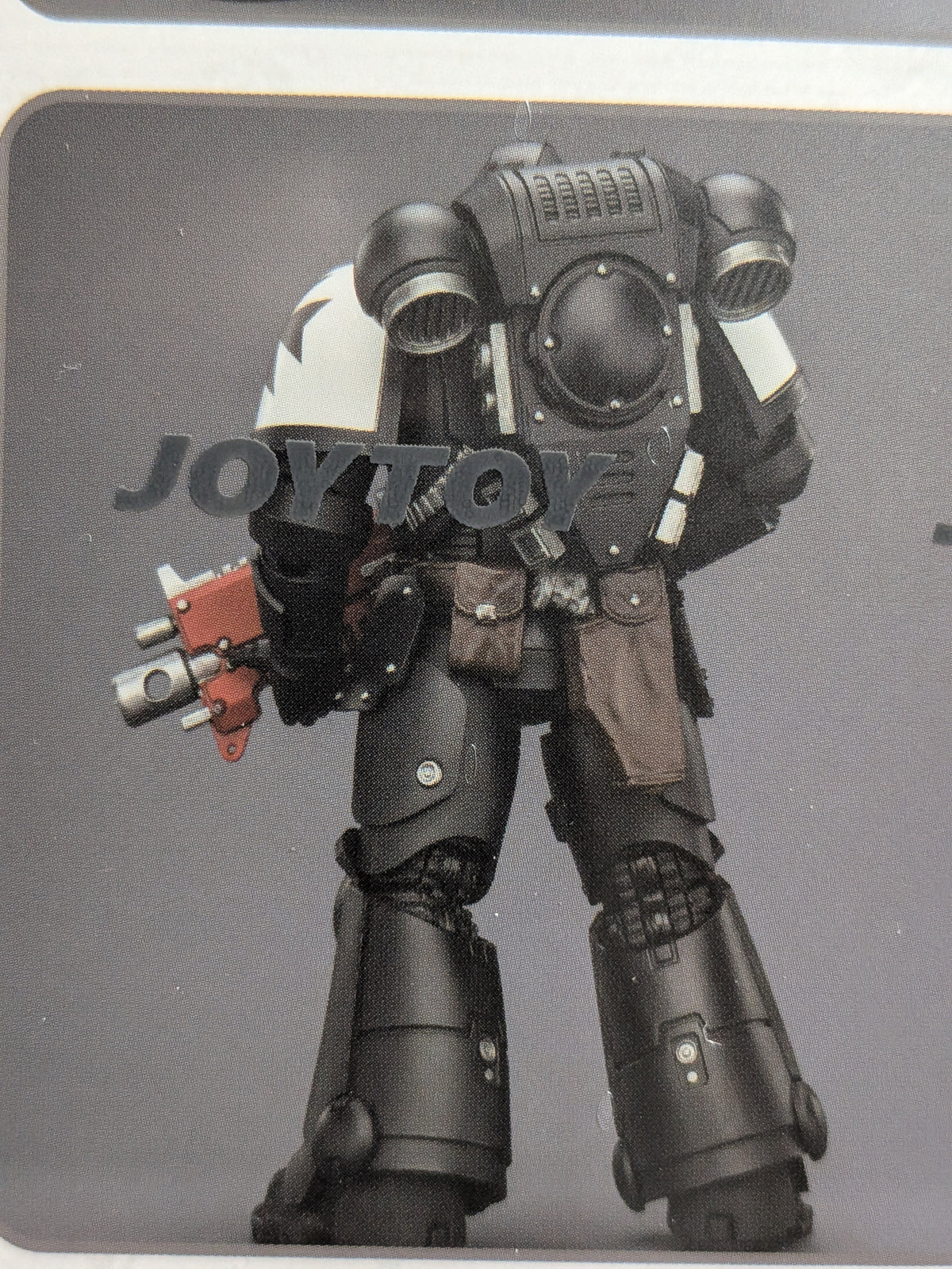 JoyToy Warhammer 40k - Space Marines Black Templars Intercessor (12.3cm)