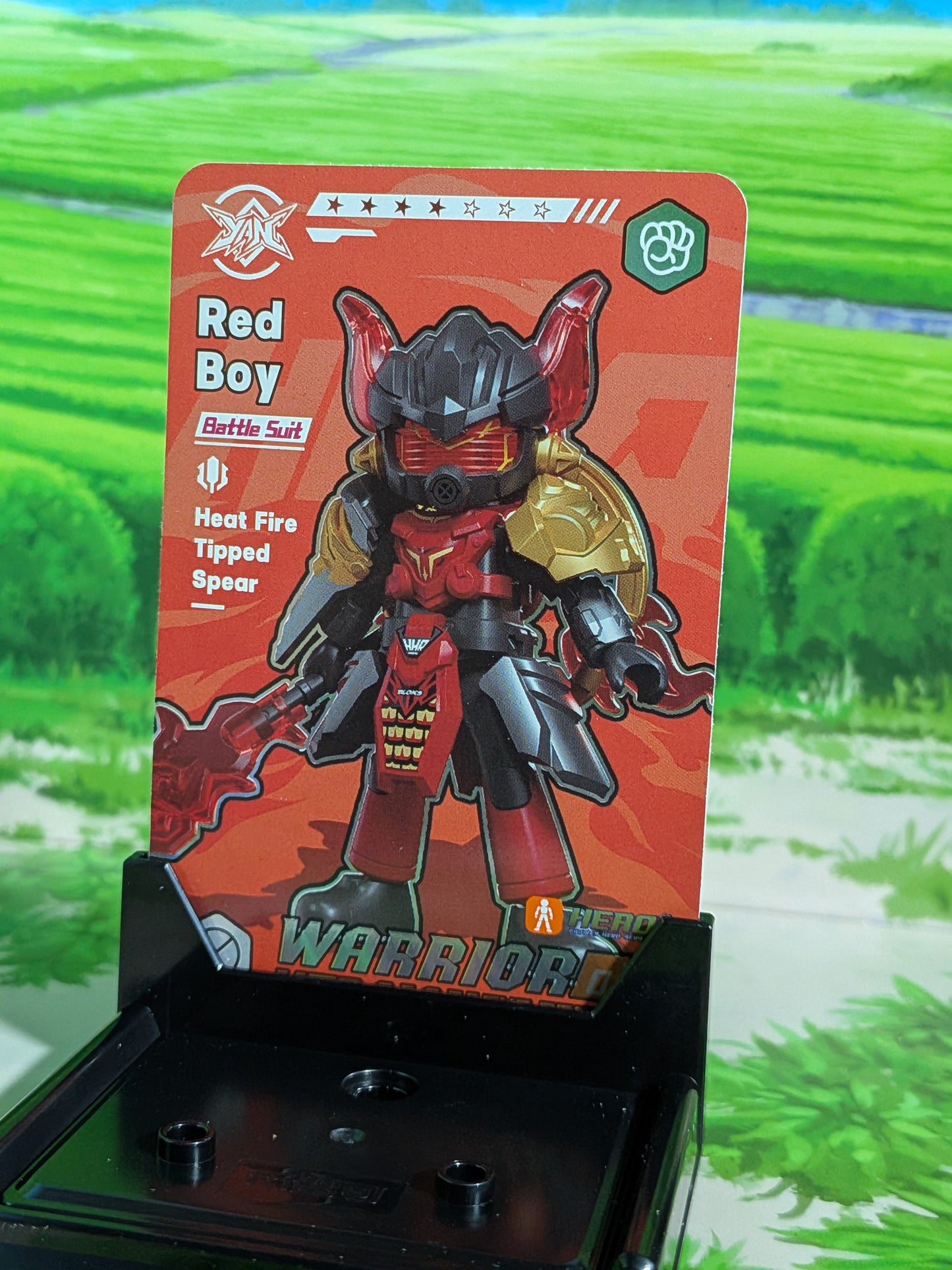 Blokees - Hero Infinity Warrior Version 06 - Red Boy (Battle Suit) (~10cm)