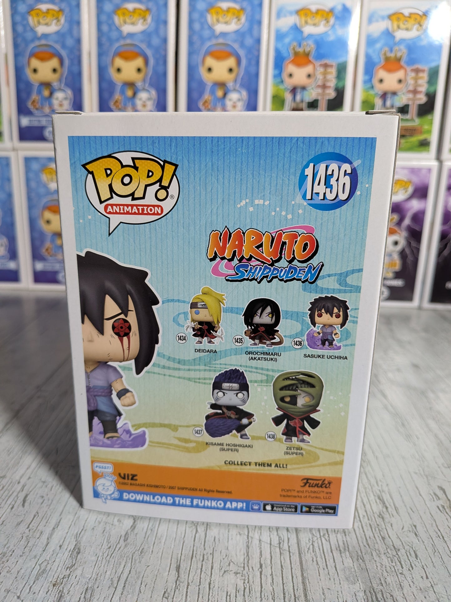 Funko Pop Naruto Shippuden #1436 – Sasuke Uchiha (Glühen)