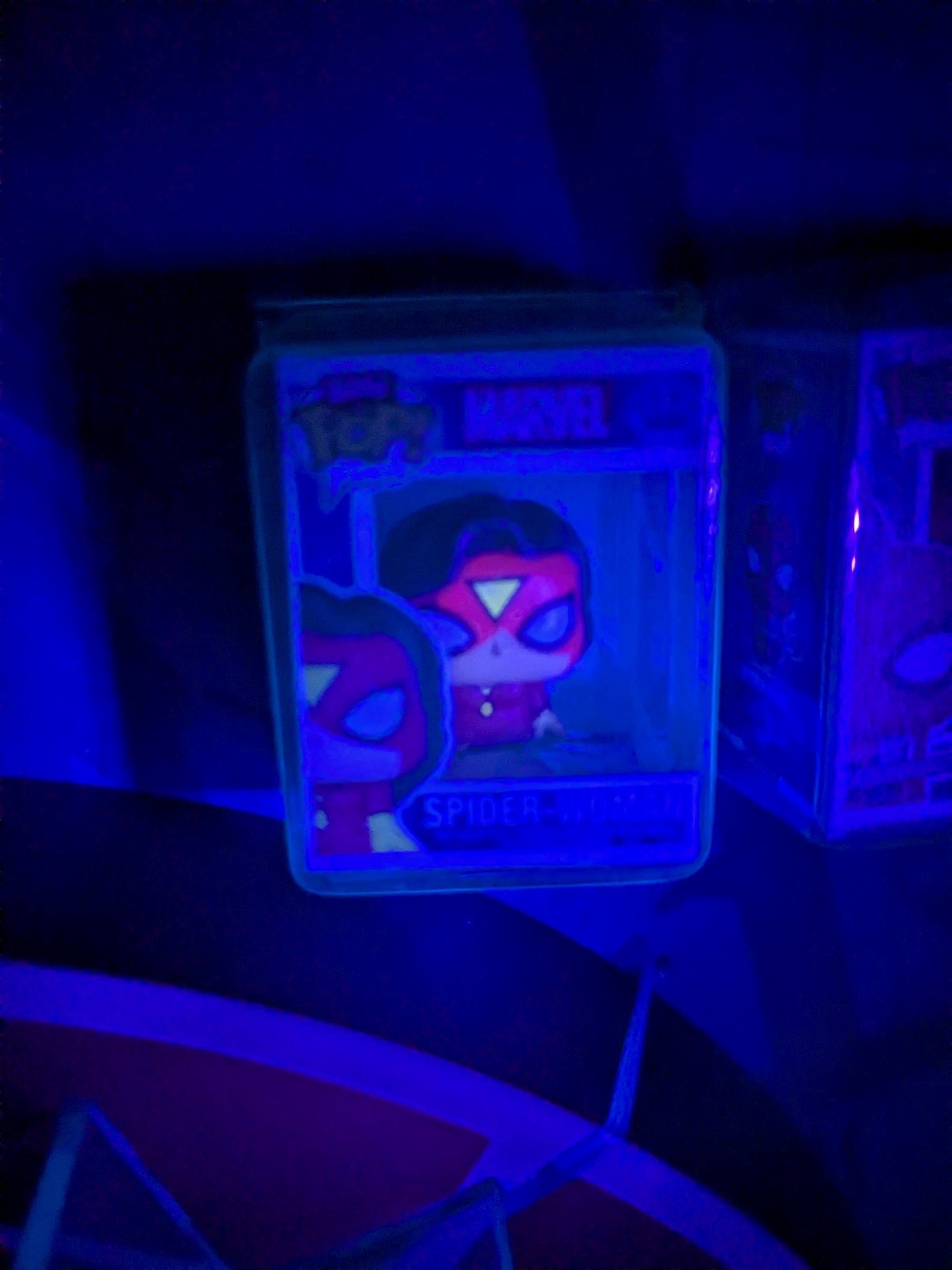 Funko Bitty Pop display - Spider-Man