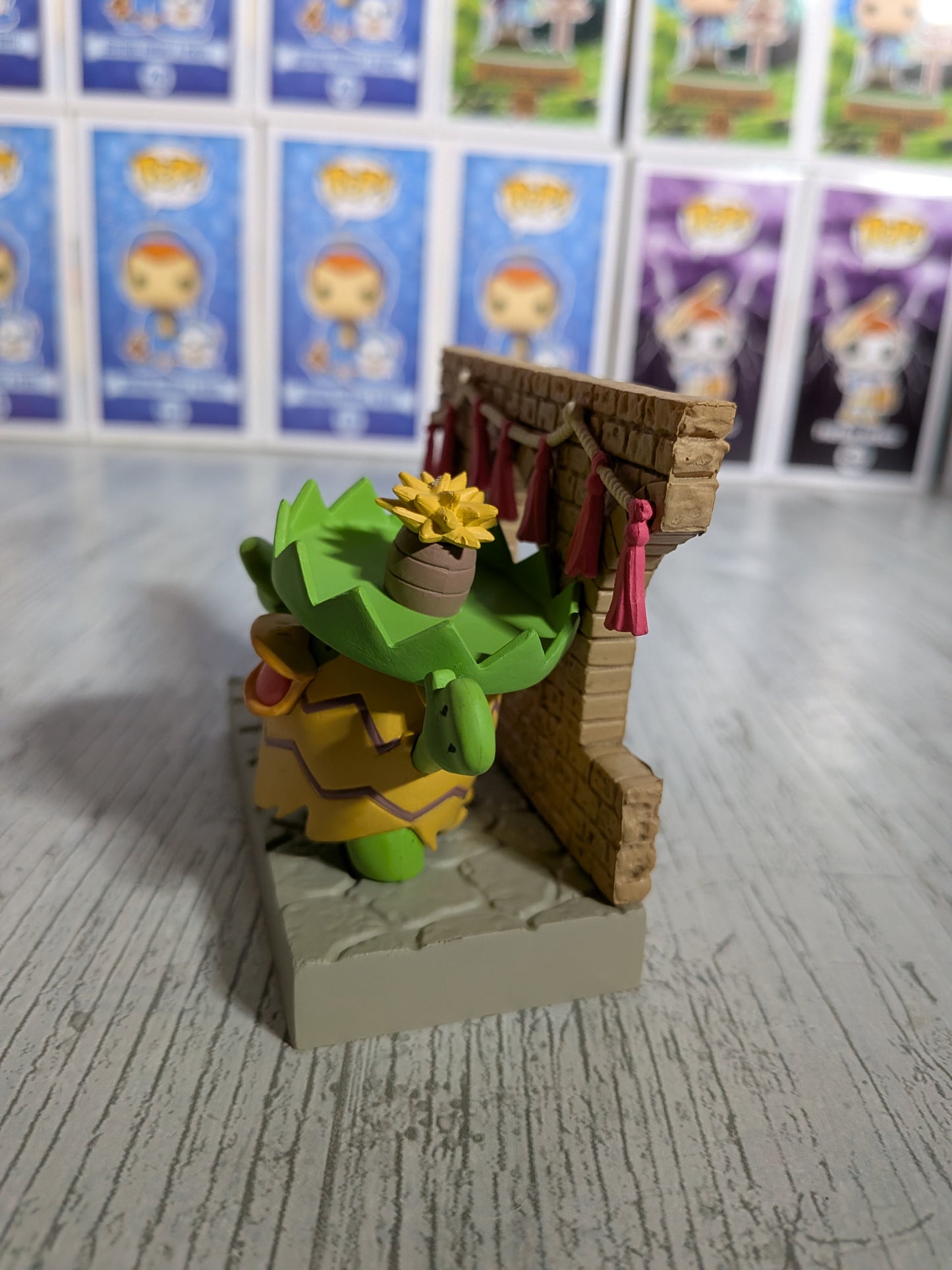 Re-Ment Pokémon Town 2 Festival Street Corner - Pikachu & Ludicolo (~10cm)