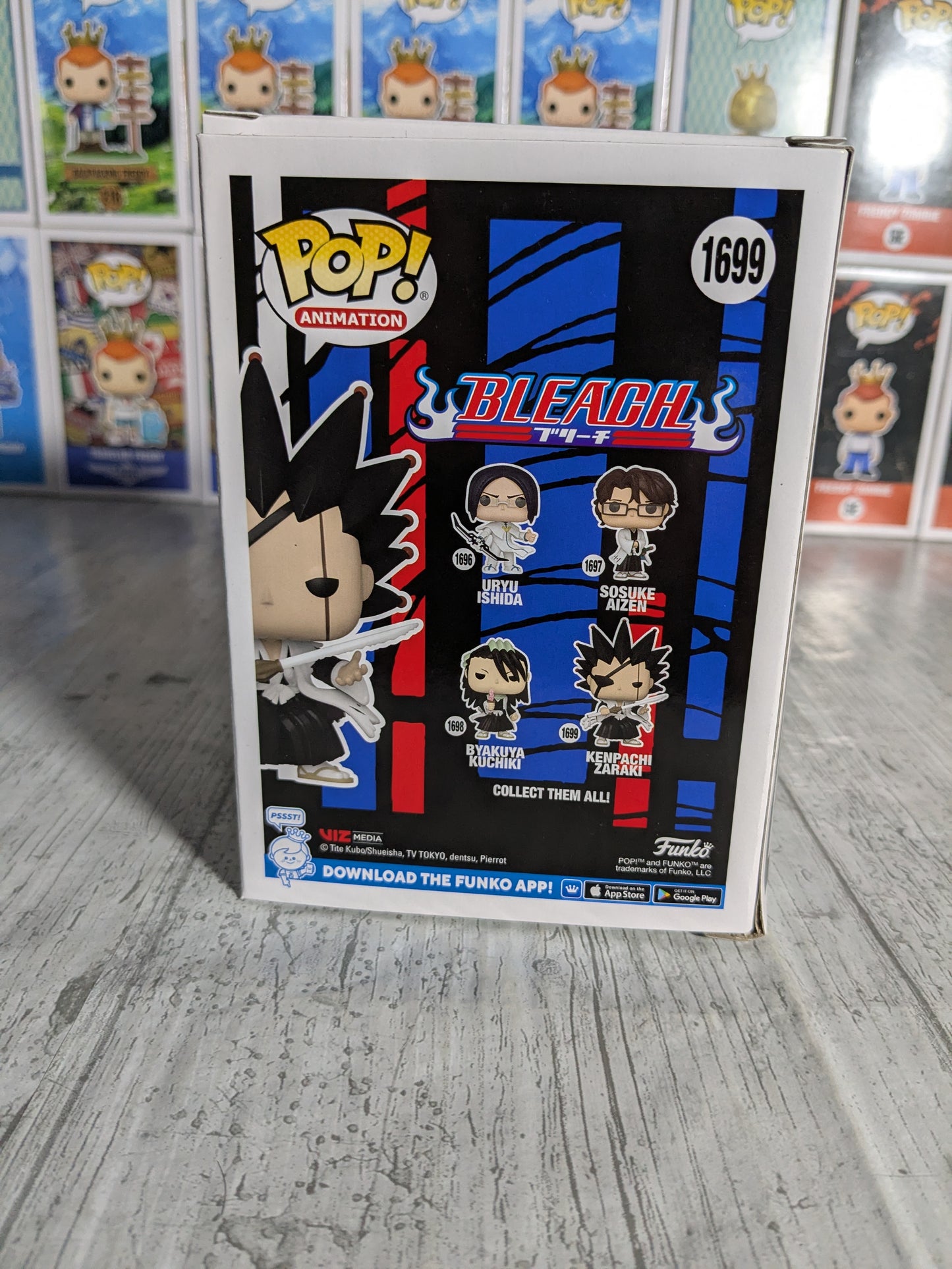 Funko pop 1699 : Kenpachi Zaraki (Damaged Box / Opened)