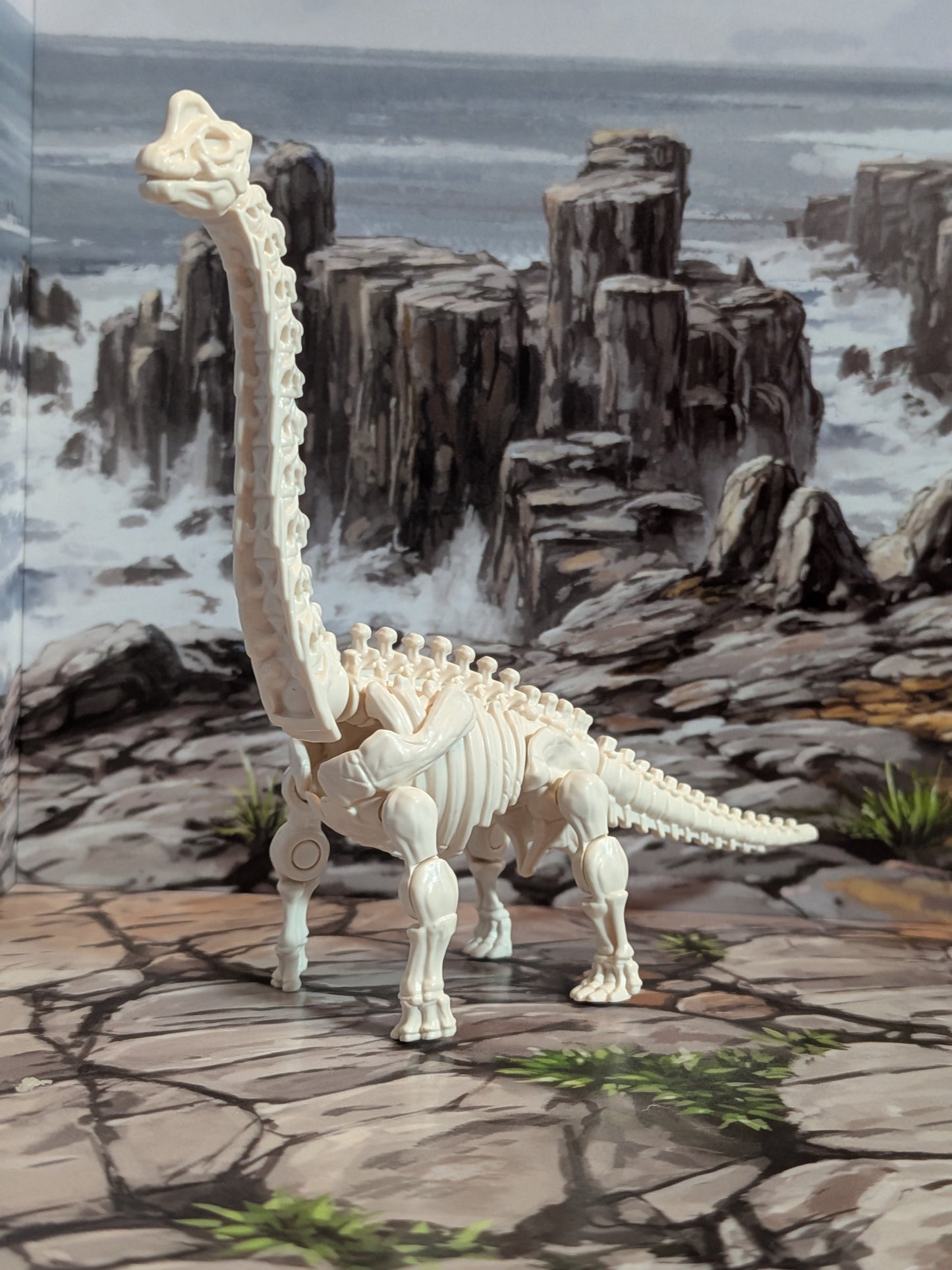 Blokees - Jurassic World Terraventure Ts02 - Brachiosaurus Skeleton (~9cm)