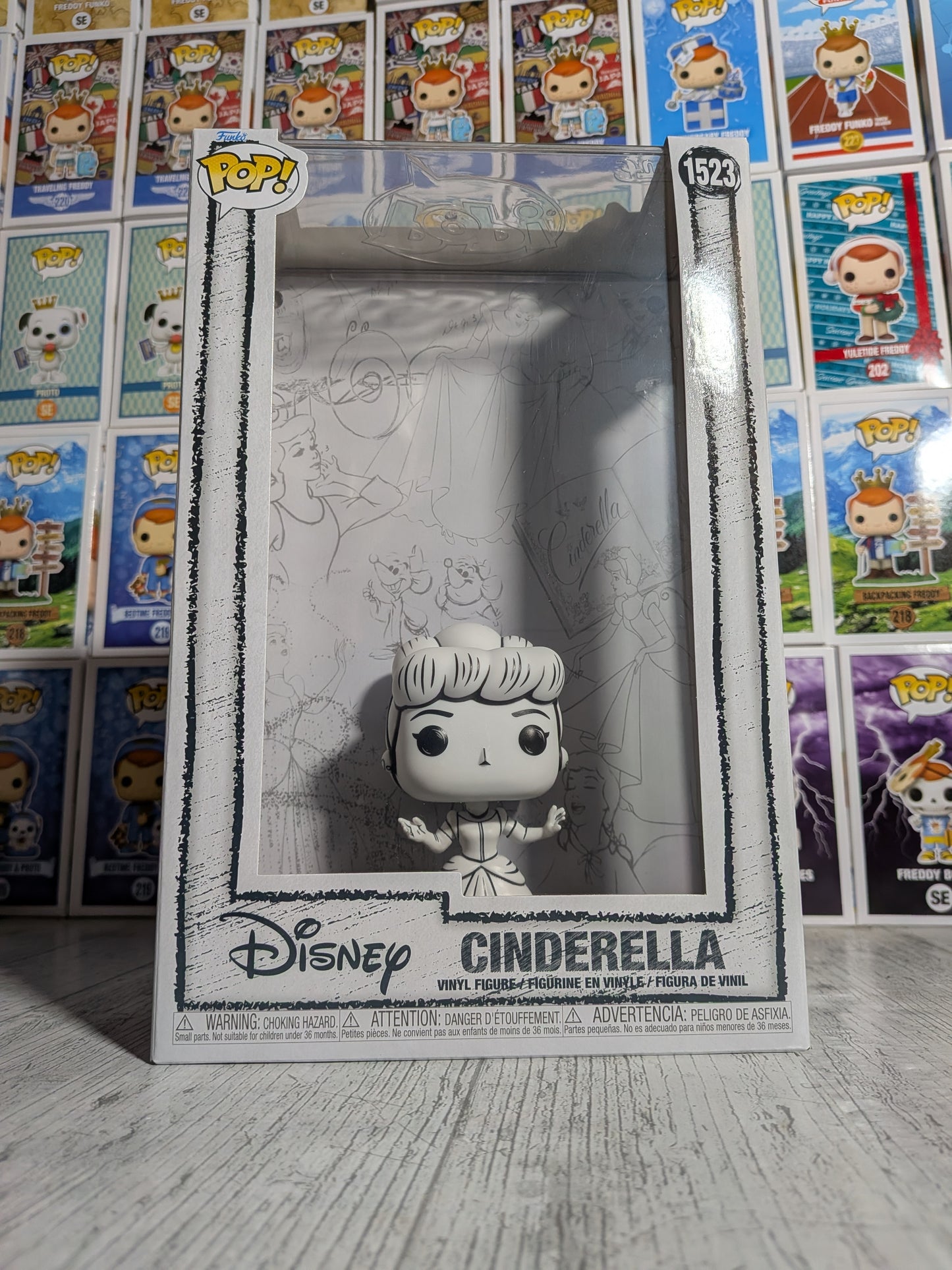 Funko Pop Disney #1523 - Cinderella (Sketched)