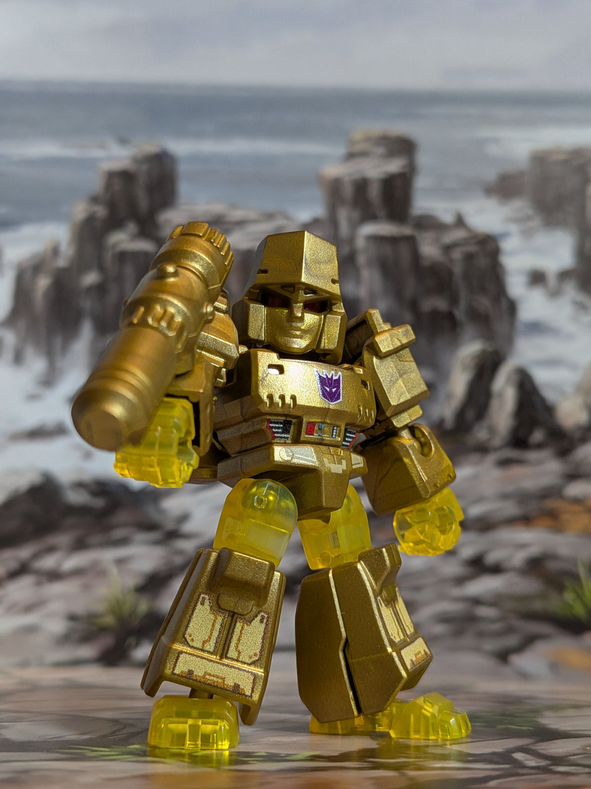 Blokees - Transformers Heavy Metal War (DV03) - Brilliant Megatron (~4-6cm)