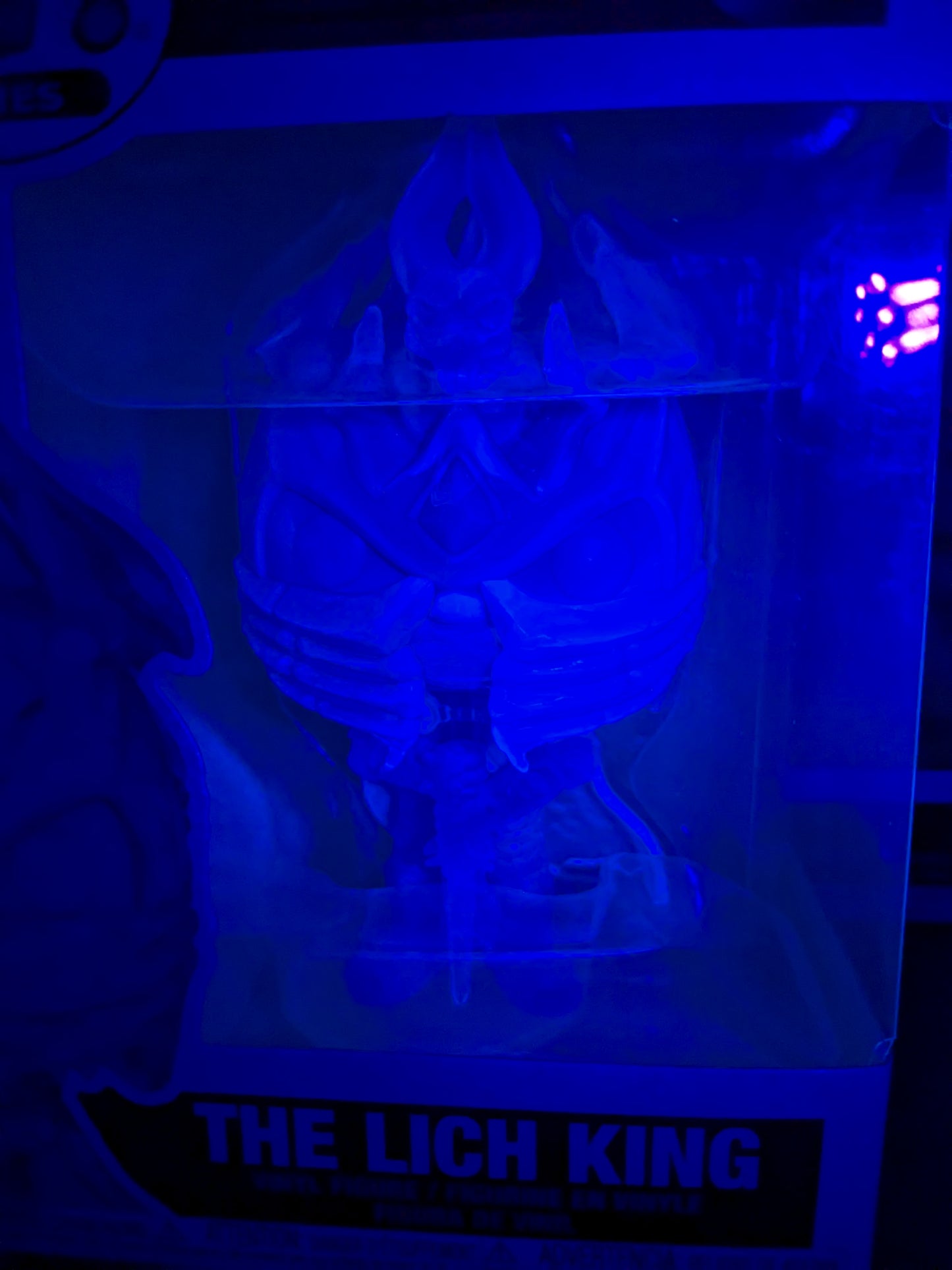 Funko pop Games World of Warcraft #991 : The Lich King (Opened/Damaged Box)