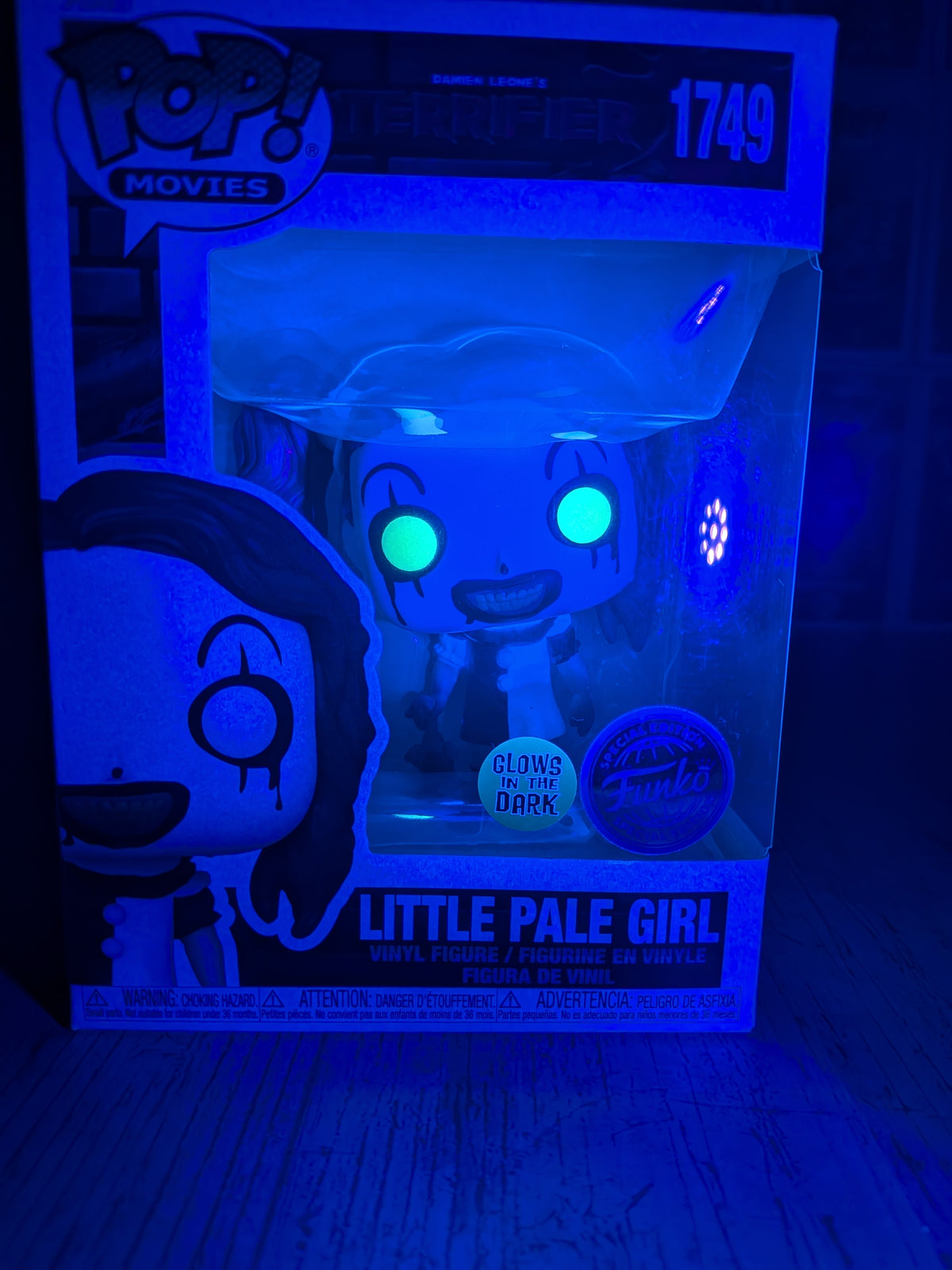 Funko Pop! Movies Terrifier 2 #1749 - Little Pale Girl (Glow in the dark/Special Edition)