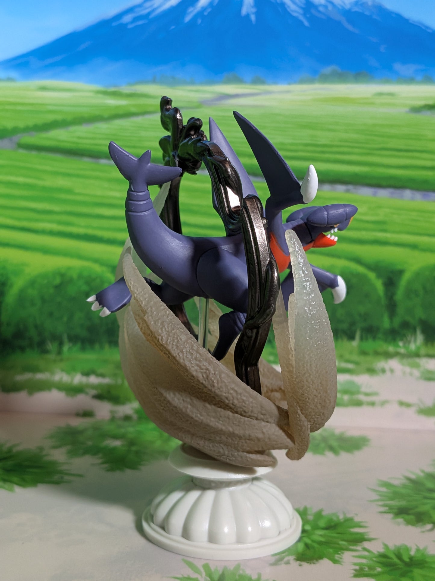 Re-Ment Pokémon - Carchacrok | Garchomp - Decorative Frame Collection 2