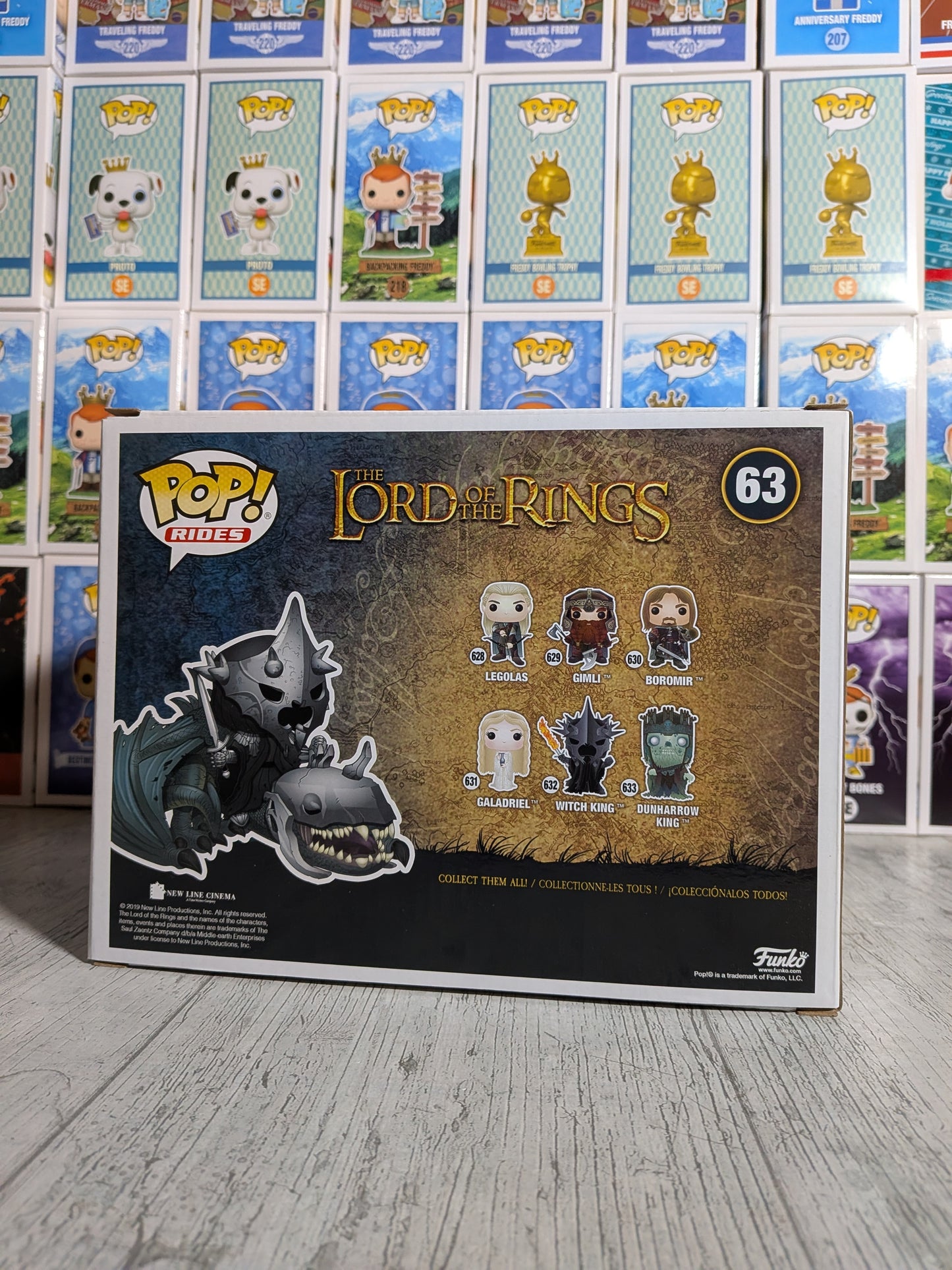 Funko Pop Der Herr der Ringe #63 – Hexenkönig auf geflügeltem Untier